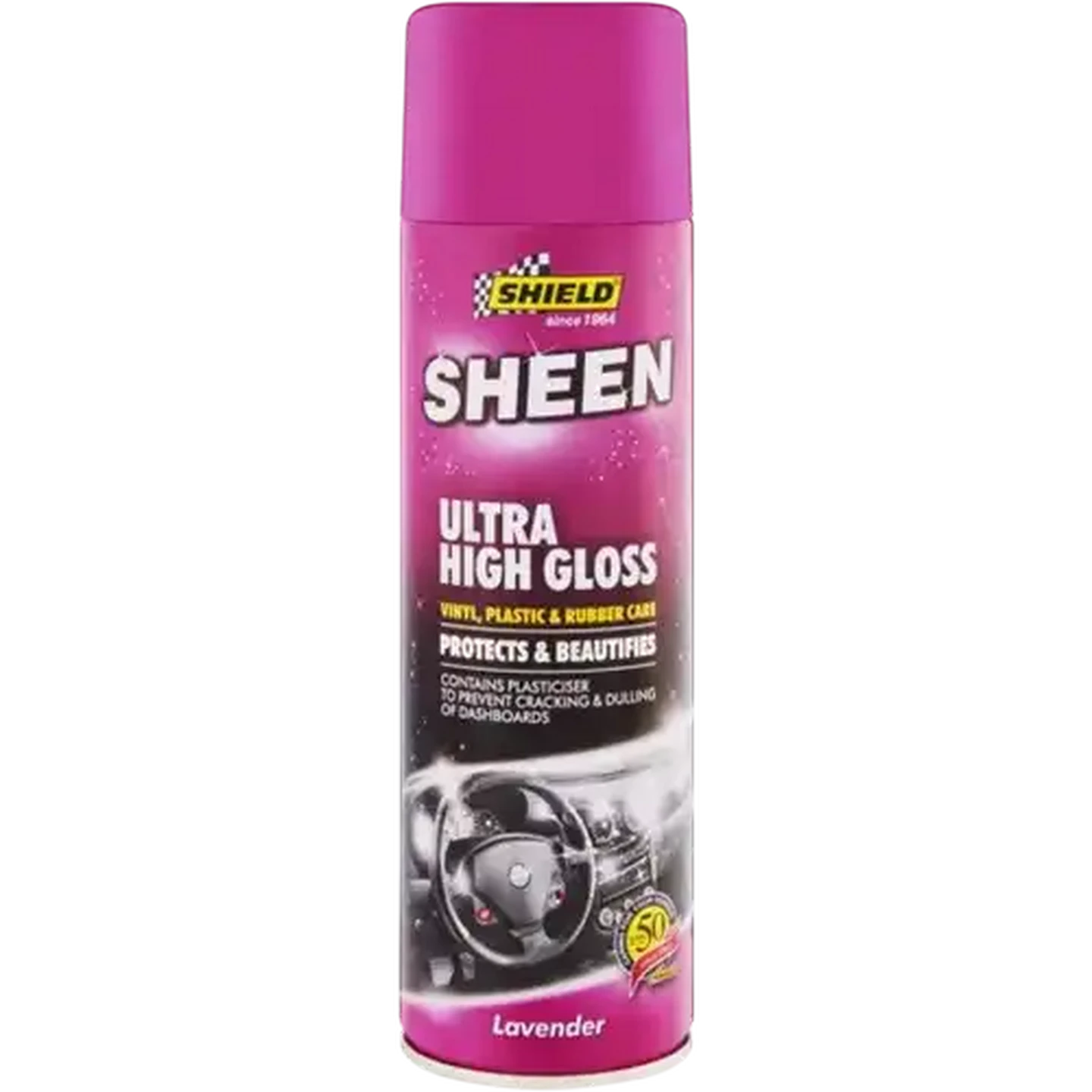 Image of Shield Sheen Ultra High Gloss Vinyl, Plastic & Rubber Care 400ml
