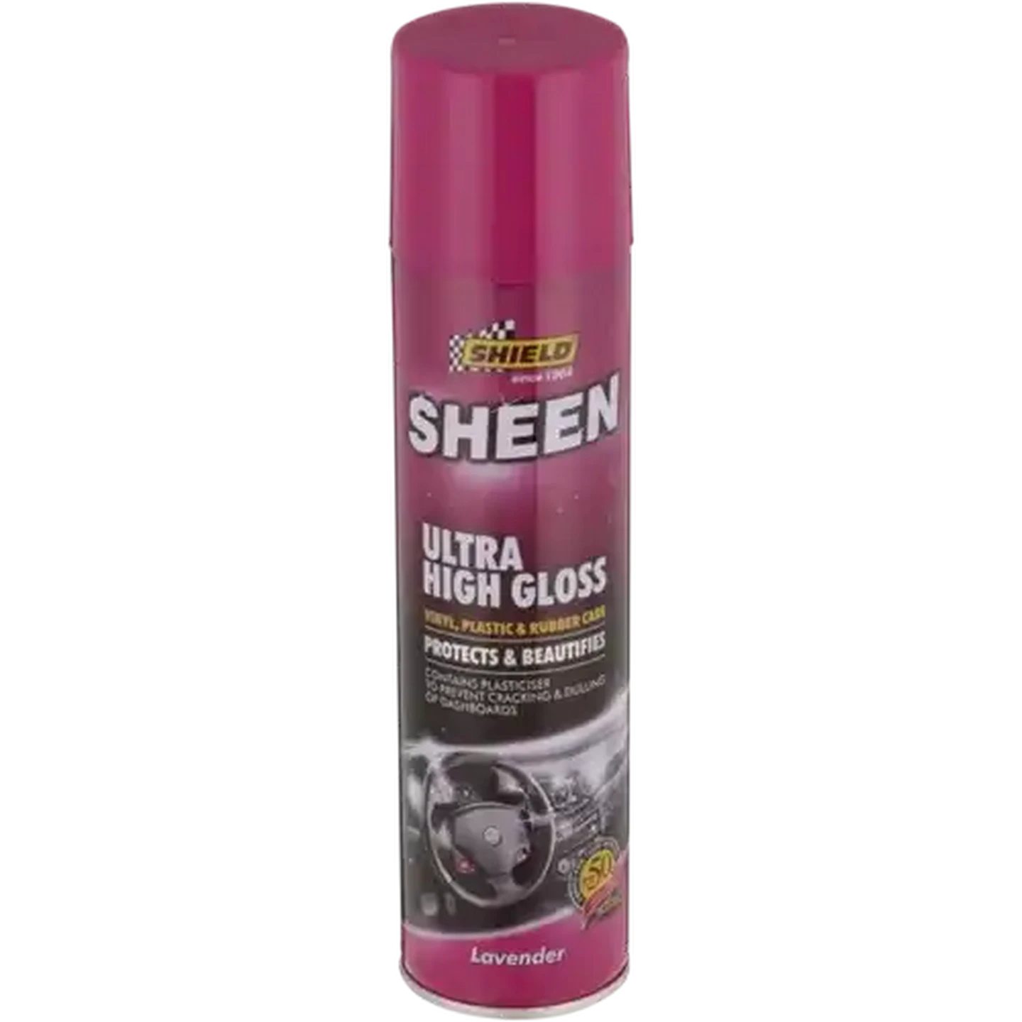 Image of Shield Sheen Ultra High Gloss Vinyl, Plastic & Rubber Care 400ml