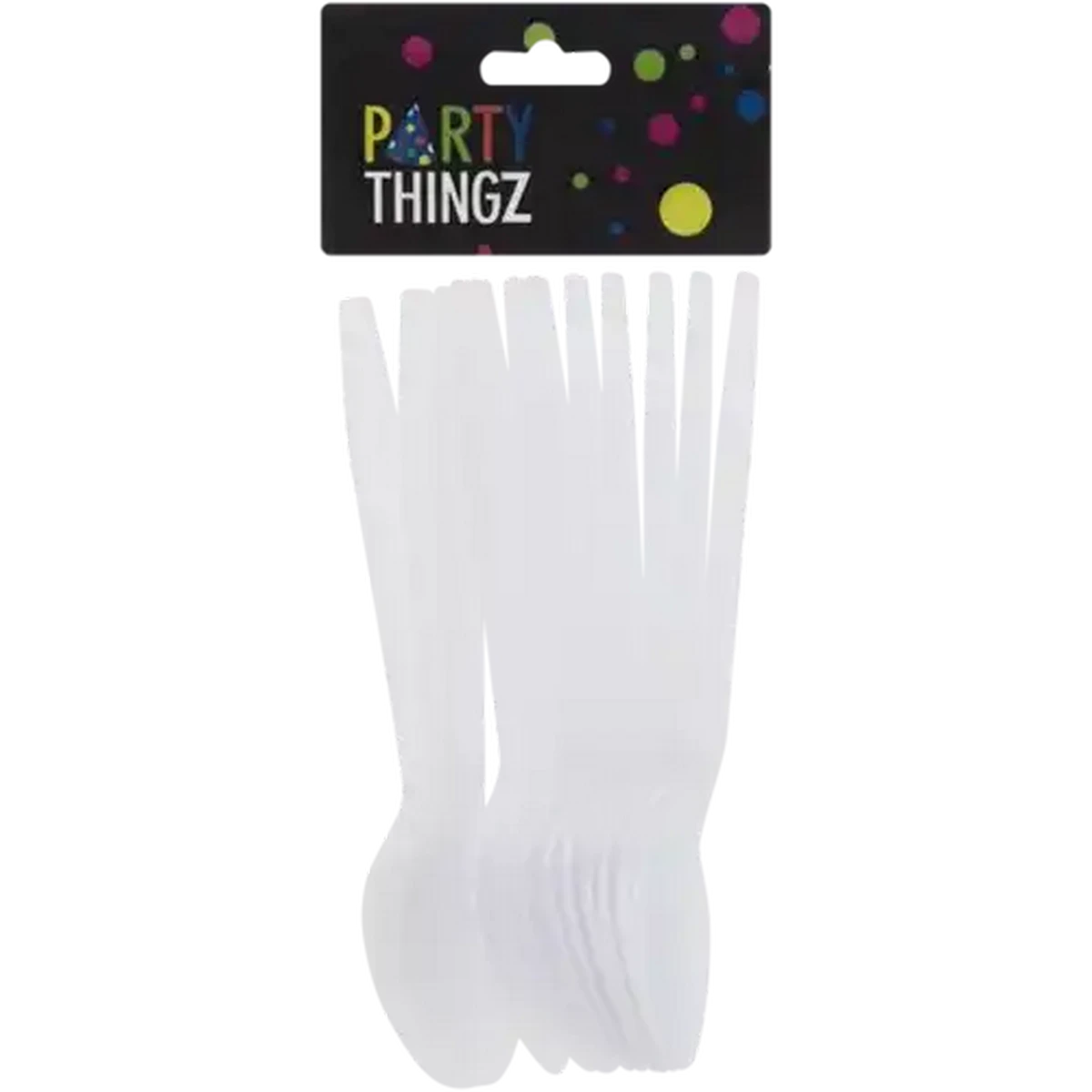 Checkers Sixty60 | Party Thingz White Plastic Spoons 12-Pack