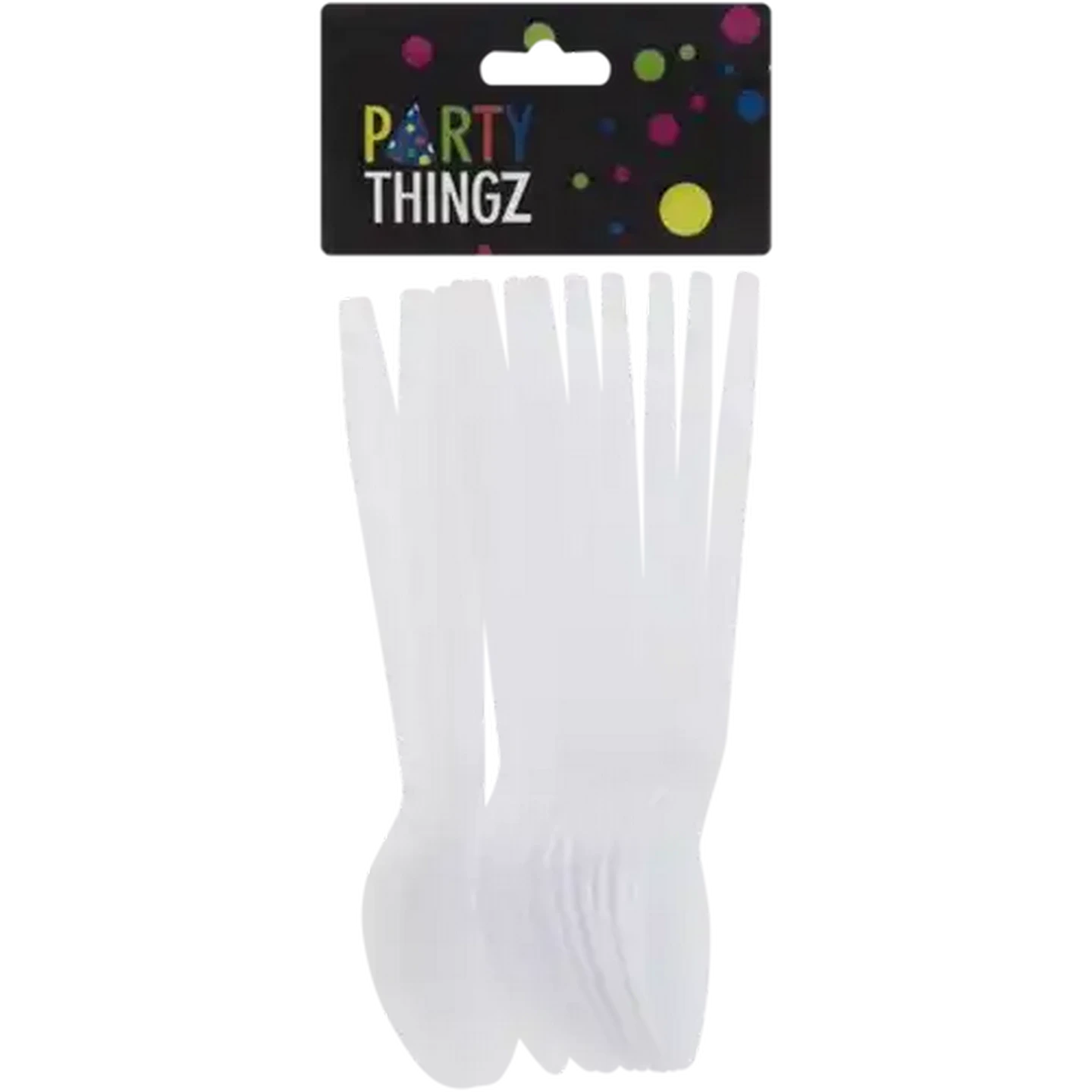 Checkers Sixty60 | Party Thingz White Plastic Spoons 12-Pack