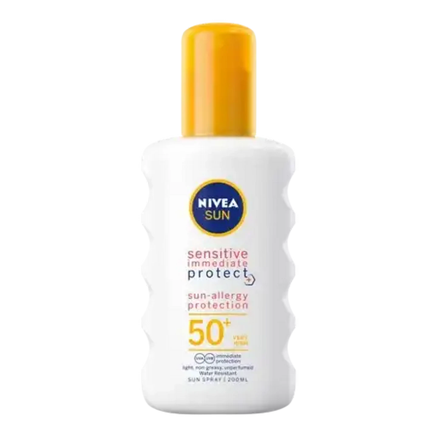 Image of NIVEA SUN Sensitive Immediate Protect Sun-Allergy Protection SPF50+ Sun Spray 200ml