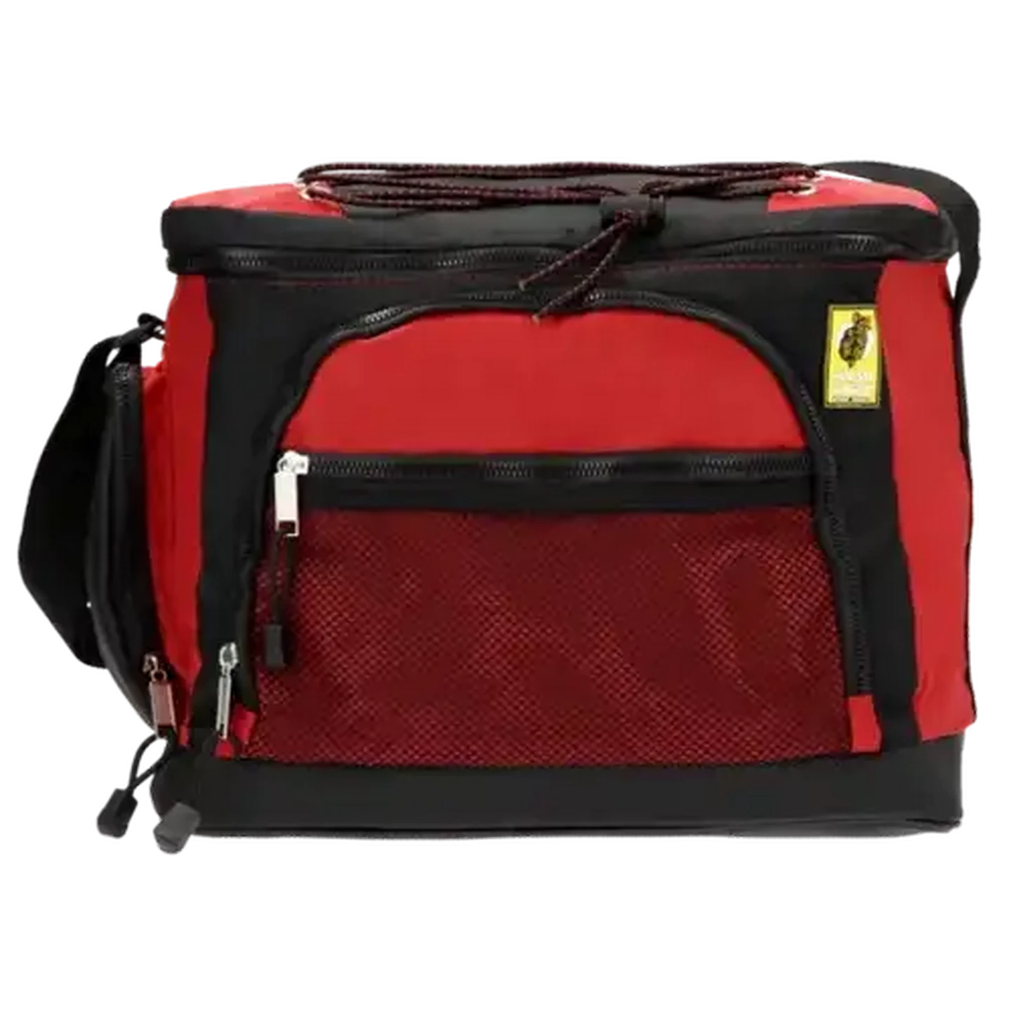 Image of Bush Baby 30 Can Red Cooler Bag with PEVA Lining