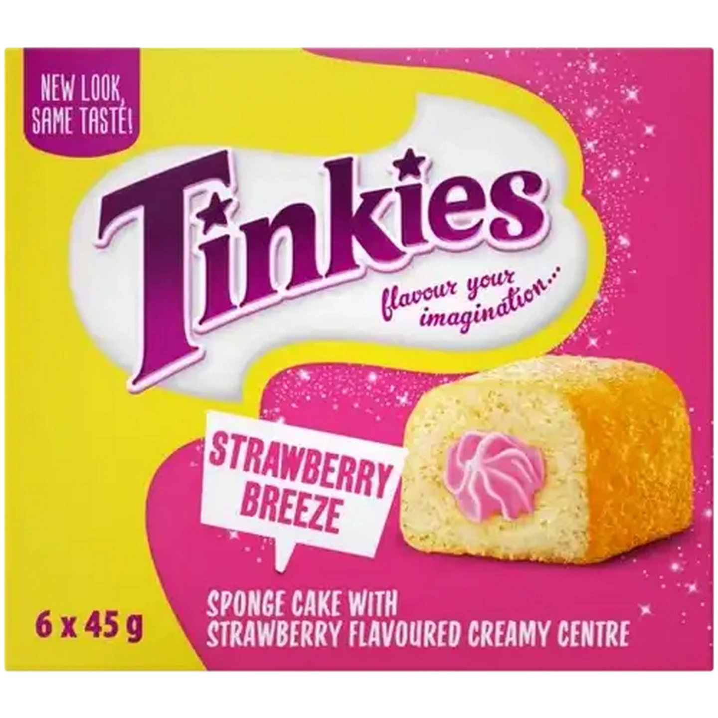 Checkers Sixty60 | Tinkies Strawberry Breeze Sponge Cake 6 x 45g