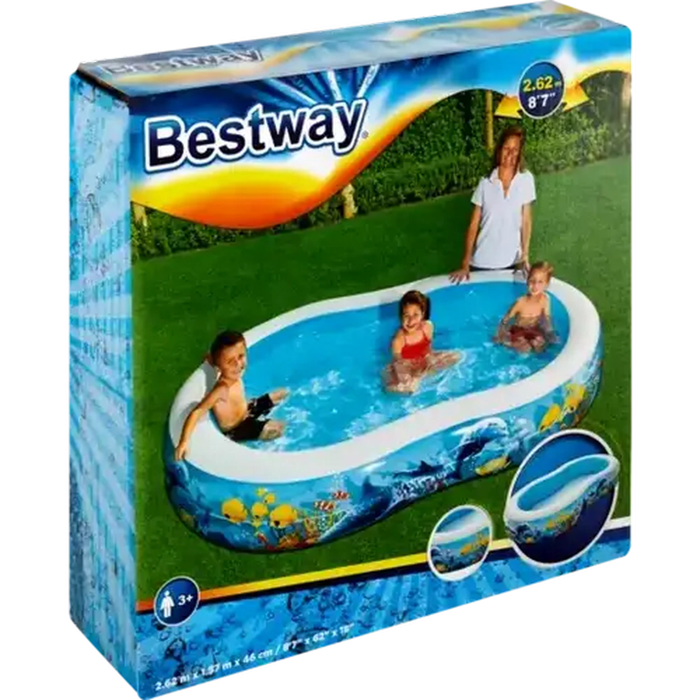 Image of Bestway Sea Scene Inflatable Pool 2.62m