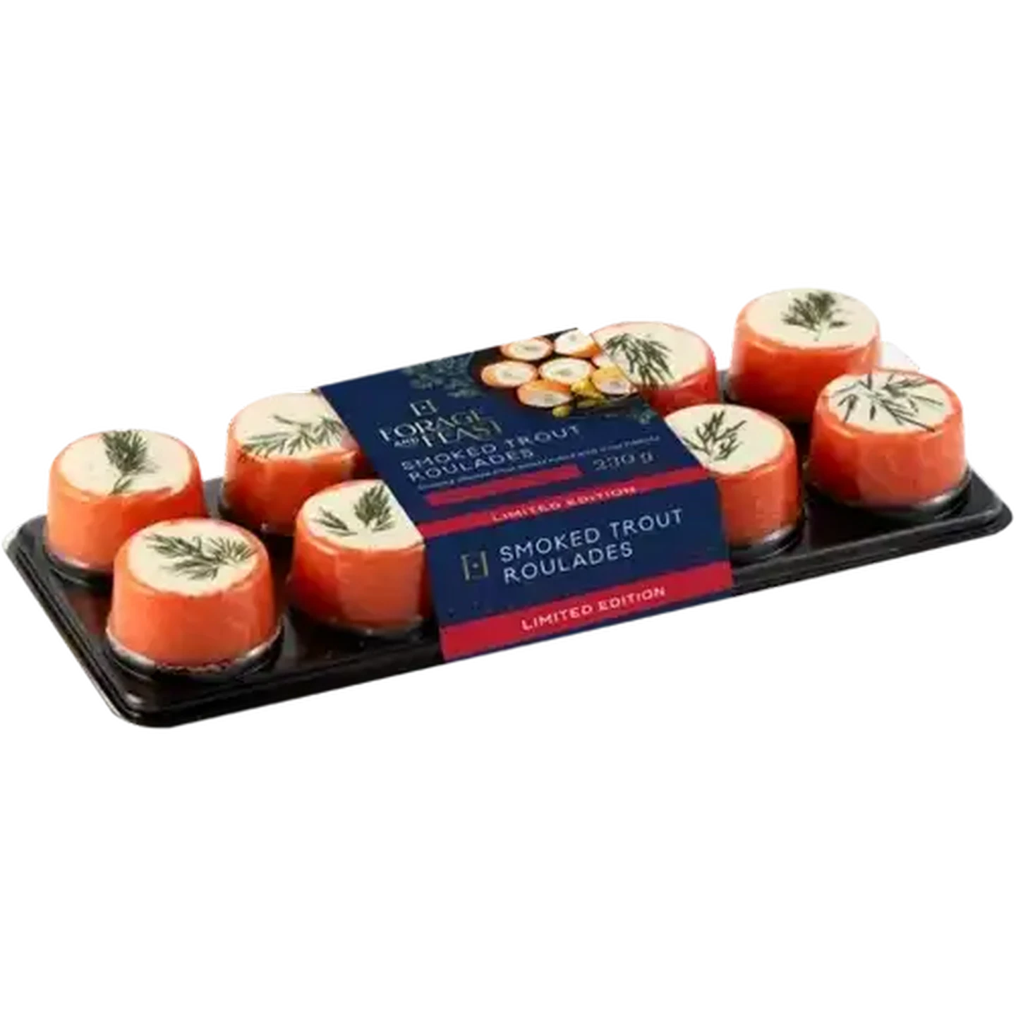 Image of Forage And Feast Smoked Trout Roulades 230g