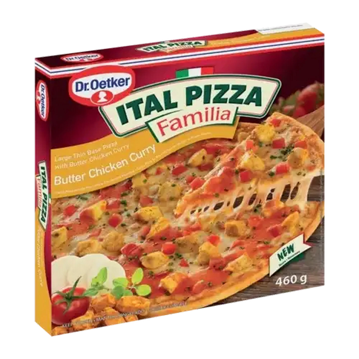 Image of Dr. Oetker Frozen Ital Pizza Familia Butter Chicken Curry Pizza 460g