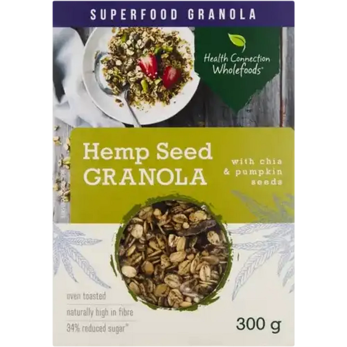 Checkers Sixty60 | Health Connection Wholefoods Hemp Seed Granola 300g