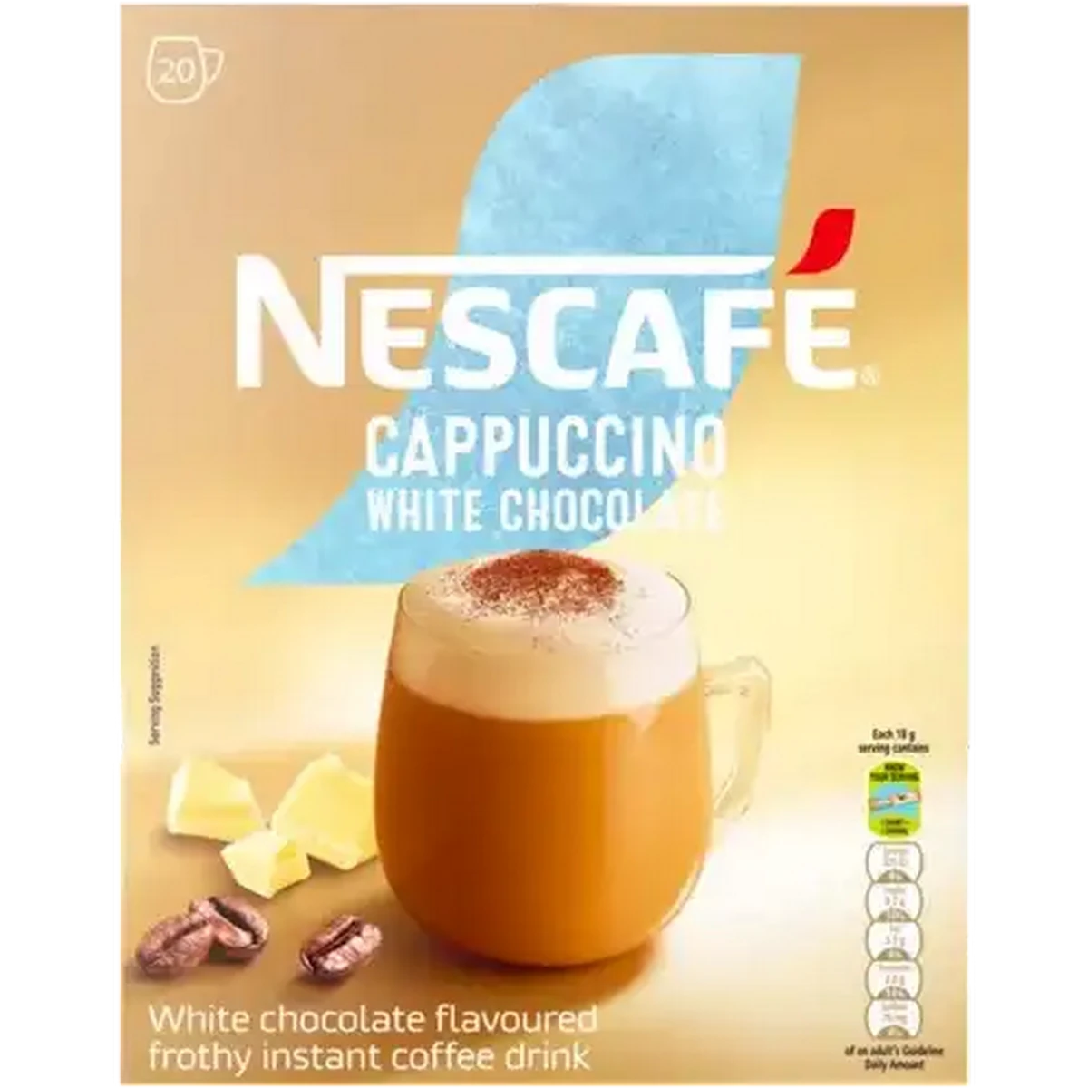 Checkers Sixty60 | NESCAFÉ White Chocolate Instant Cappuccino 20 x 18g