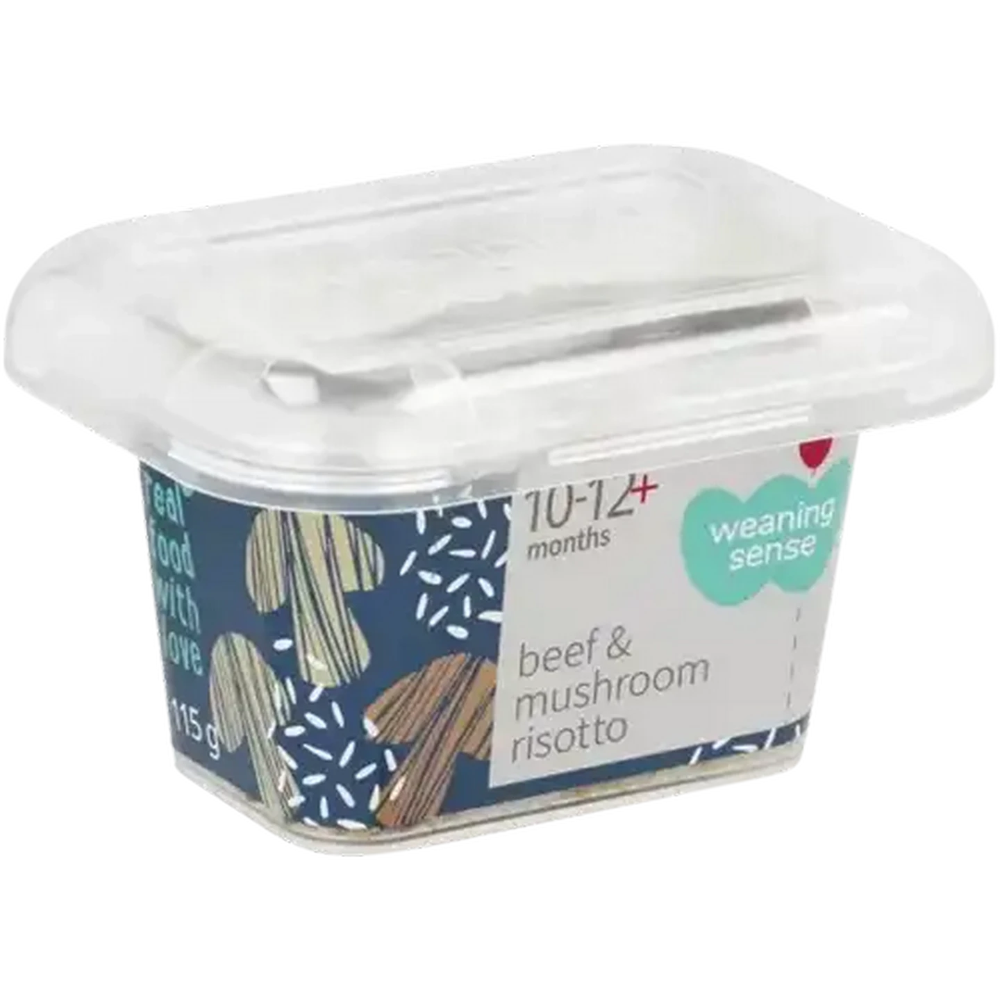 Image of Weaning Sense Frozen Beef & Mushroom Risotto Baby Food 115g