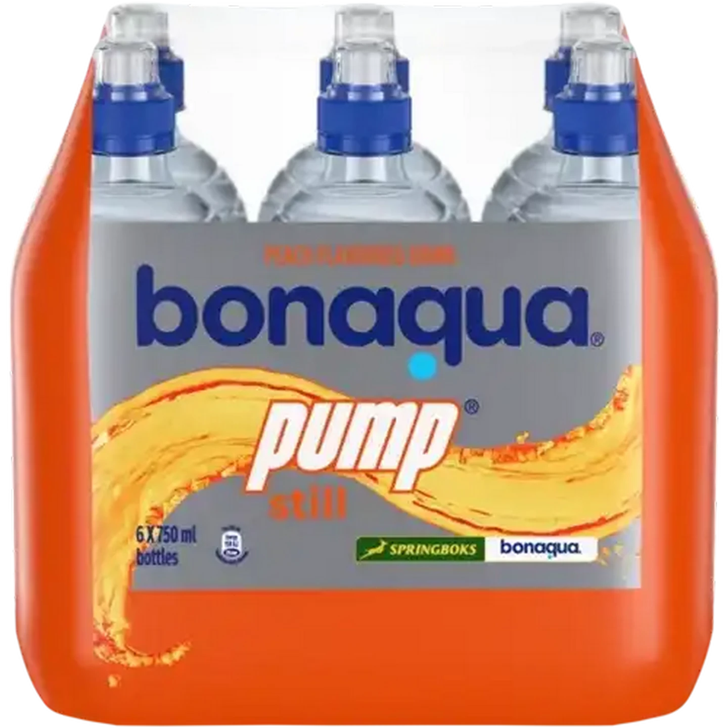 Checkers Sixty60 | Bonaqua Pump Peach Flavoured Still Drink 6 x 750ml
