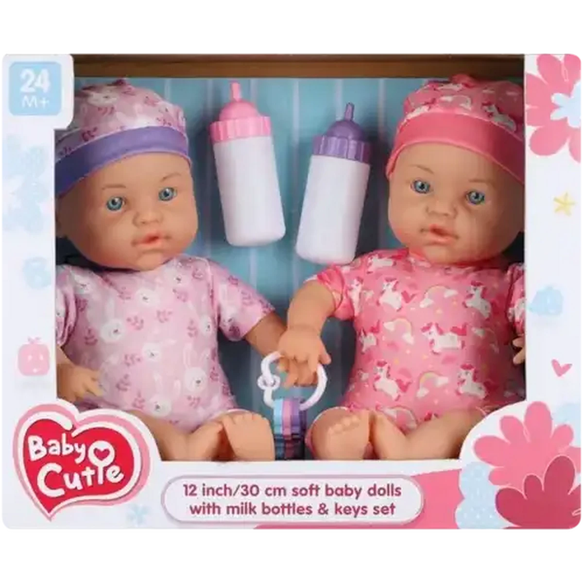 Checkers Sixty60 | Baby Cutie Nia Twin Dolls Set 30cm 5 Piece