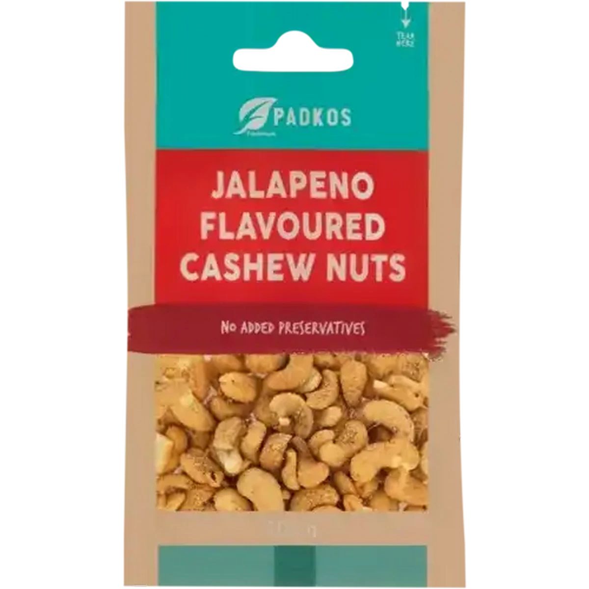 Checkers Sixty60 | Padkos Jalapeno Flavoured Cashew Nuts 100g