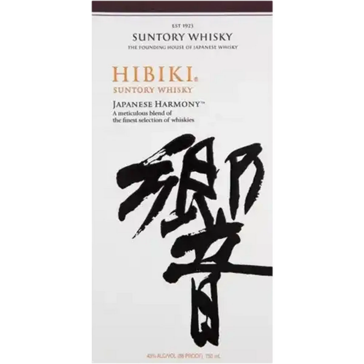 Checkers Sixty60 | HIBIKI Japanese Harmony Whisky Bottle 750ml