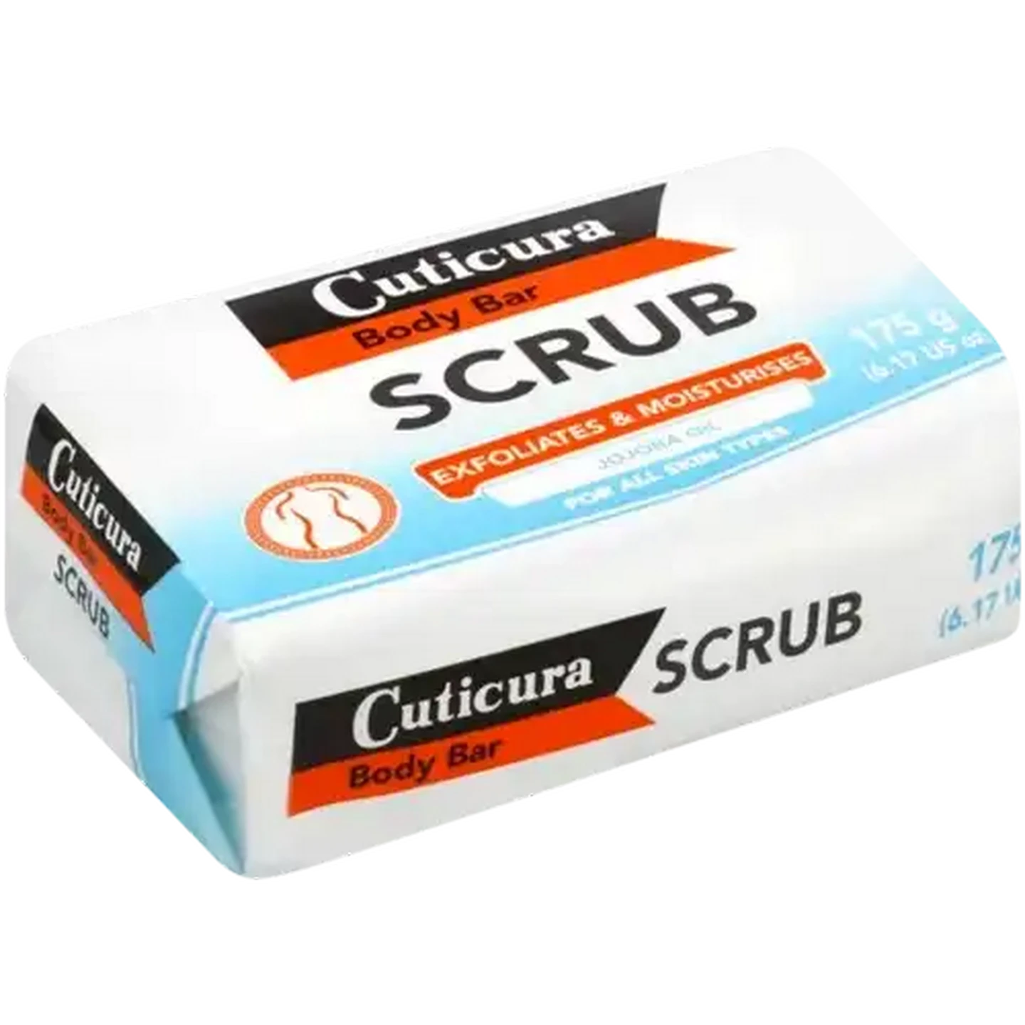Image of Cuticura Scrub Exfoliates & Moisturises Body Bar 175g