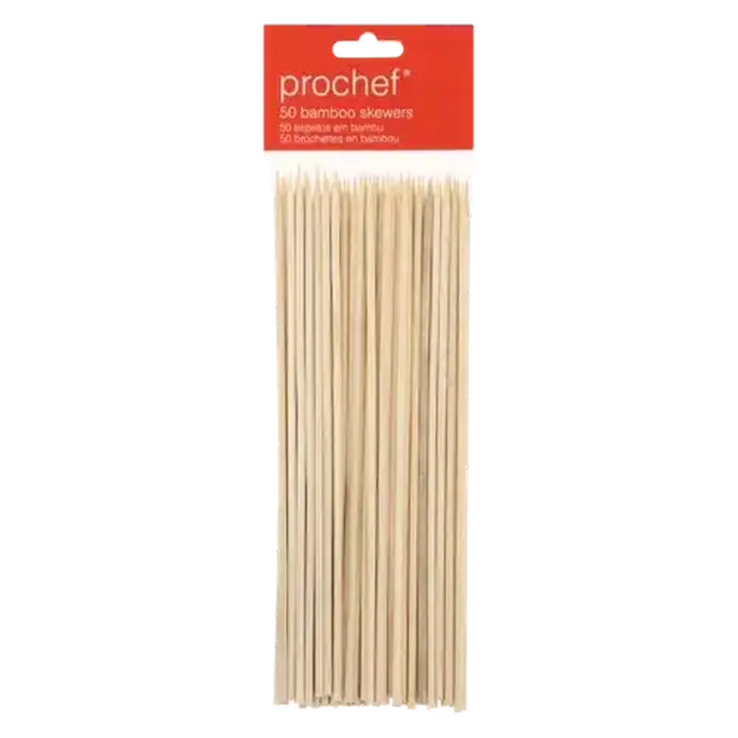 Image of Prochef Bamboo Skewers 50-Pack