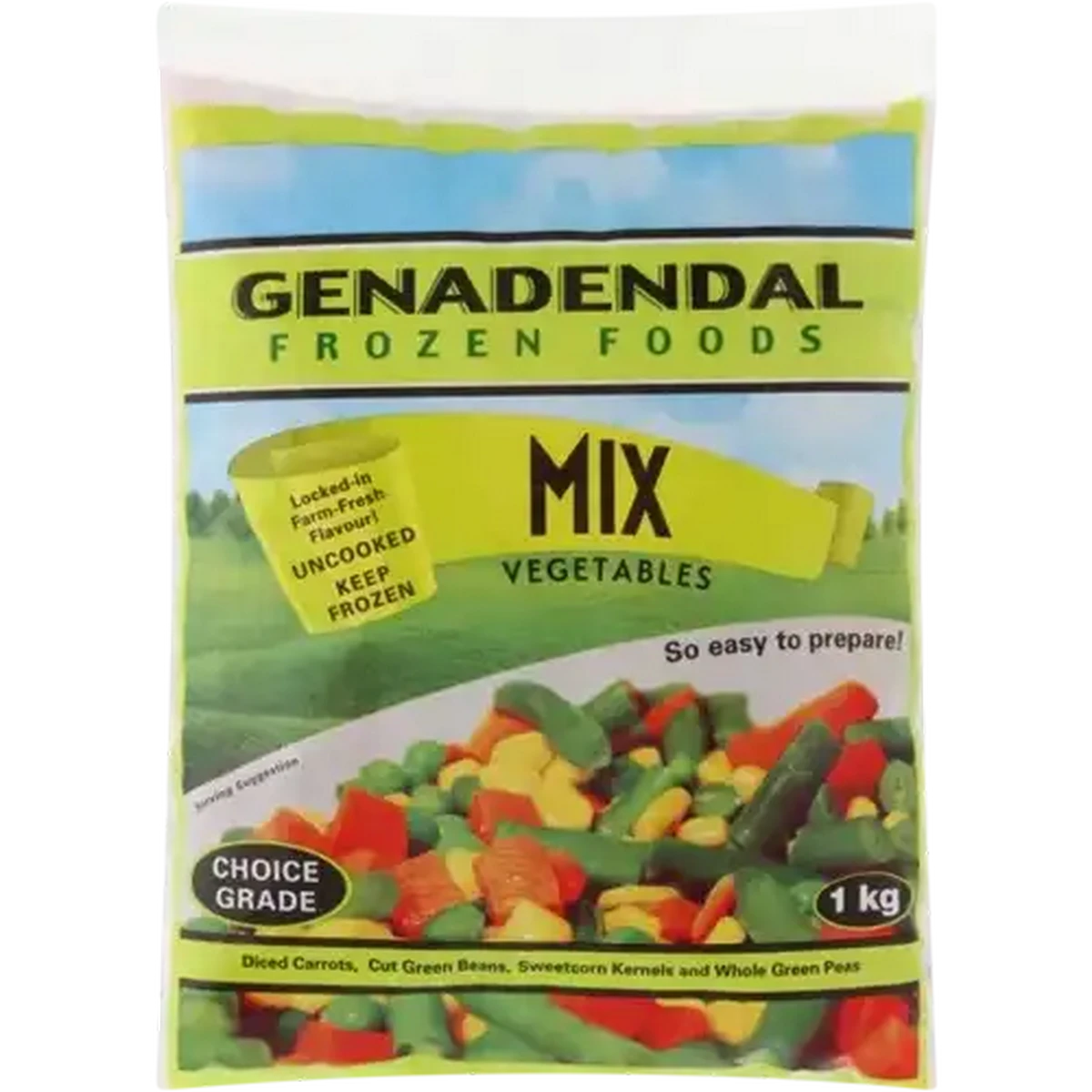 Checkers Sixty60 | Genadendal Frozen Foods Mixed Vegetables Bag 1kg