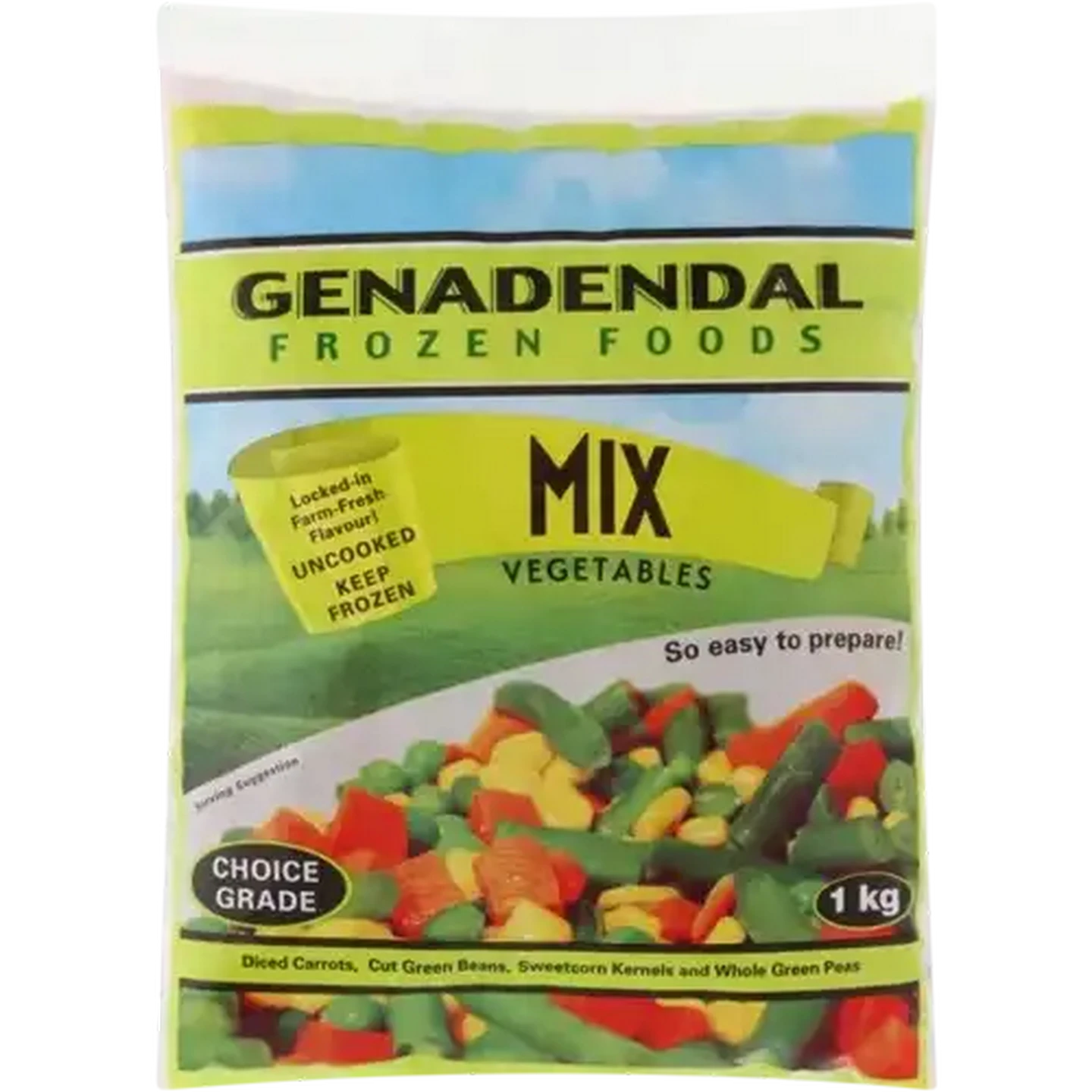 Checkers Sixty60 | Genadendal Frozen Foods Mixed Vegetables Bag 1kg