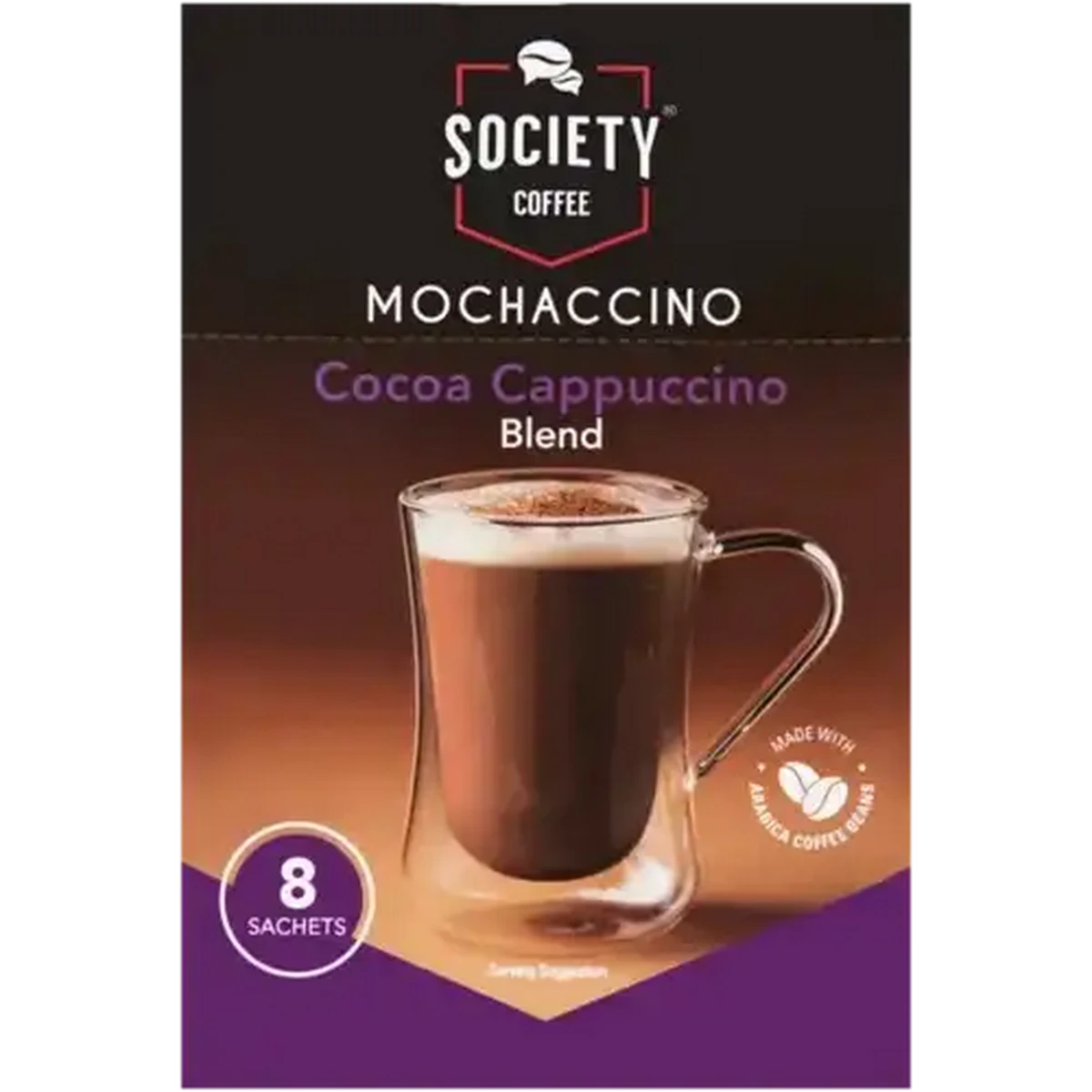 Checkers Sixty60 | Society Coffee Mochaccino Sachets 8 x 20g