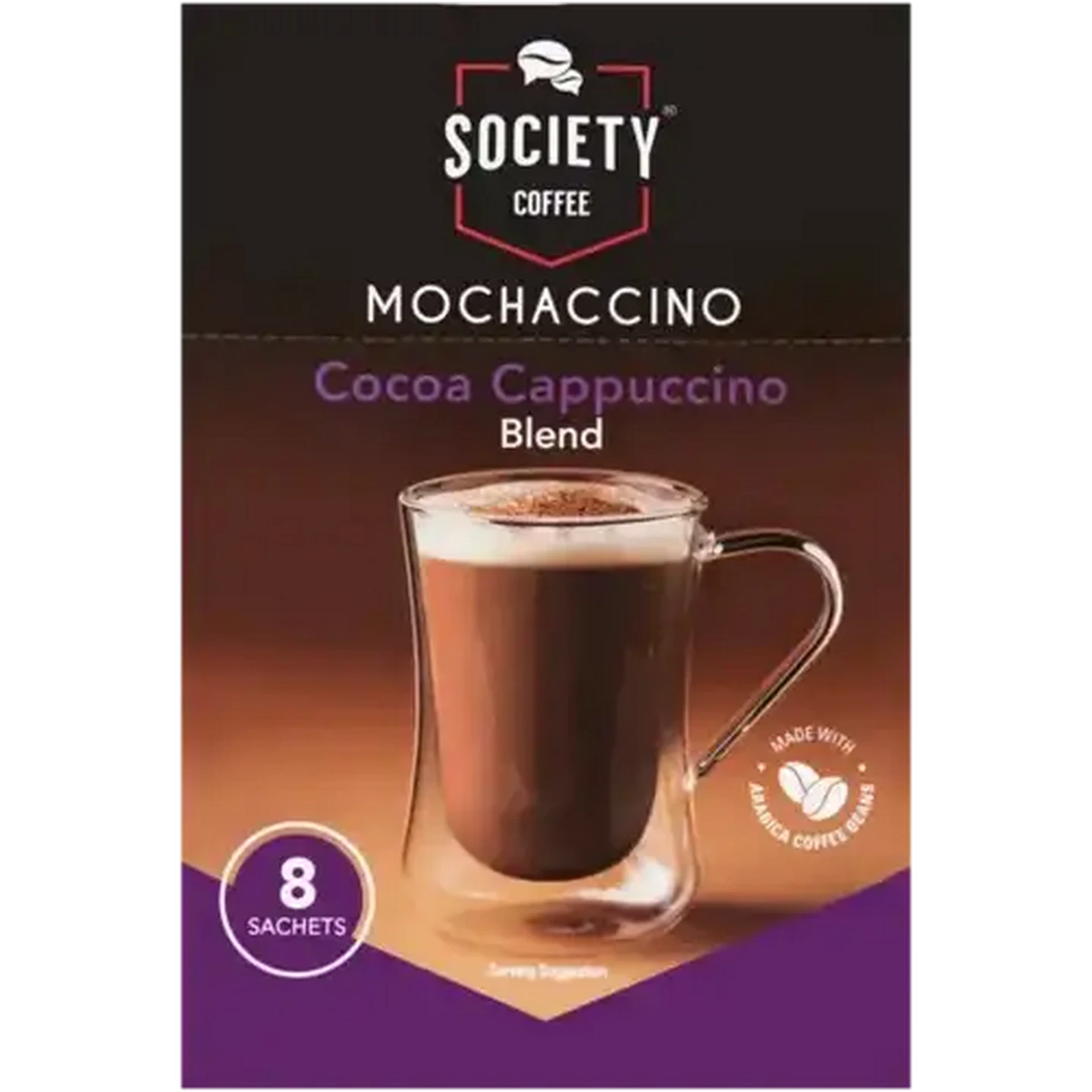 Checkers Sixty60 | Society Coffee Mochaccino Sachets 8 x 20g