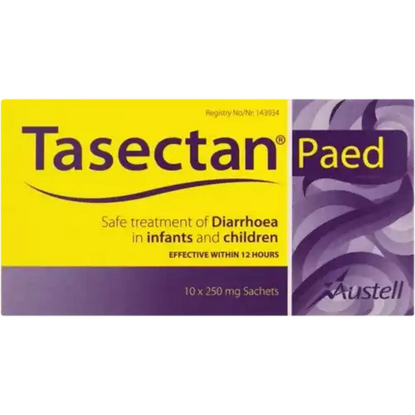 Image of Tasectan Paediatric Diarrhoea Sachets 10 x 250mg