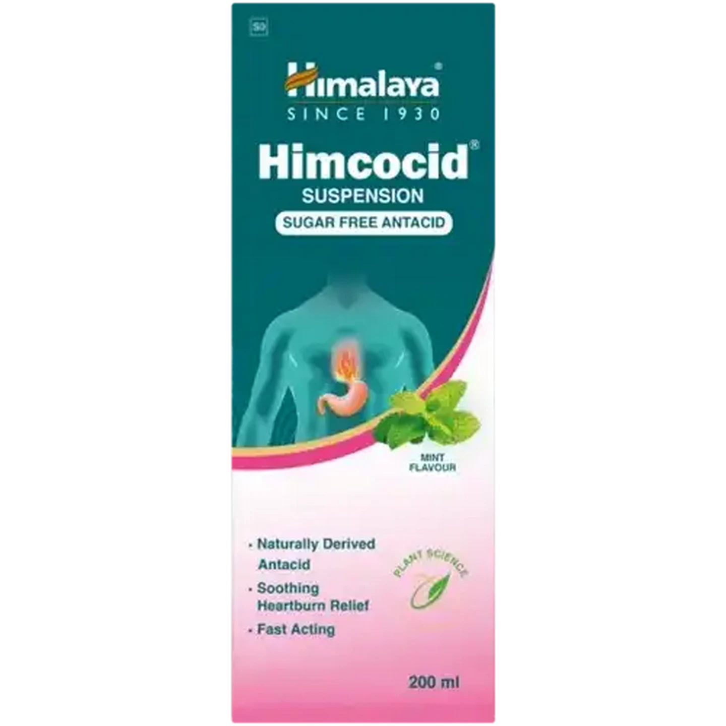 Image of Himalaya Mint Flavour Sugar Free Himcocid Suspension 200ml