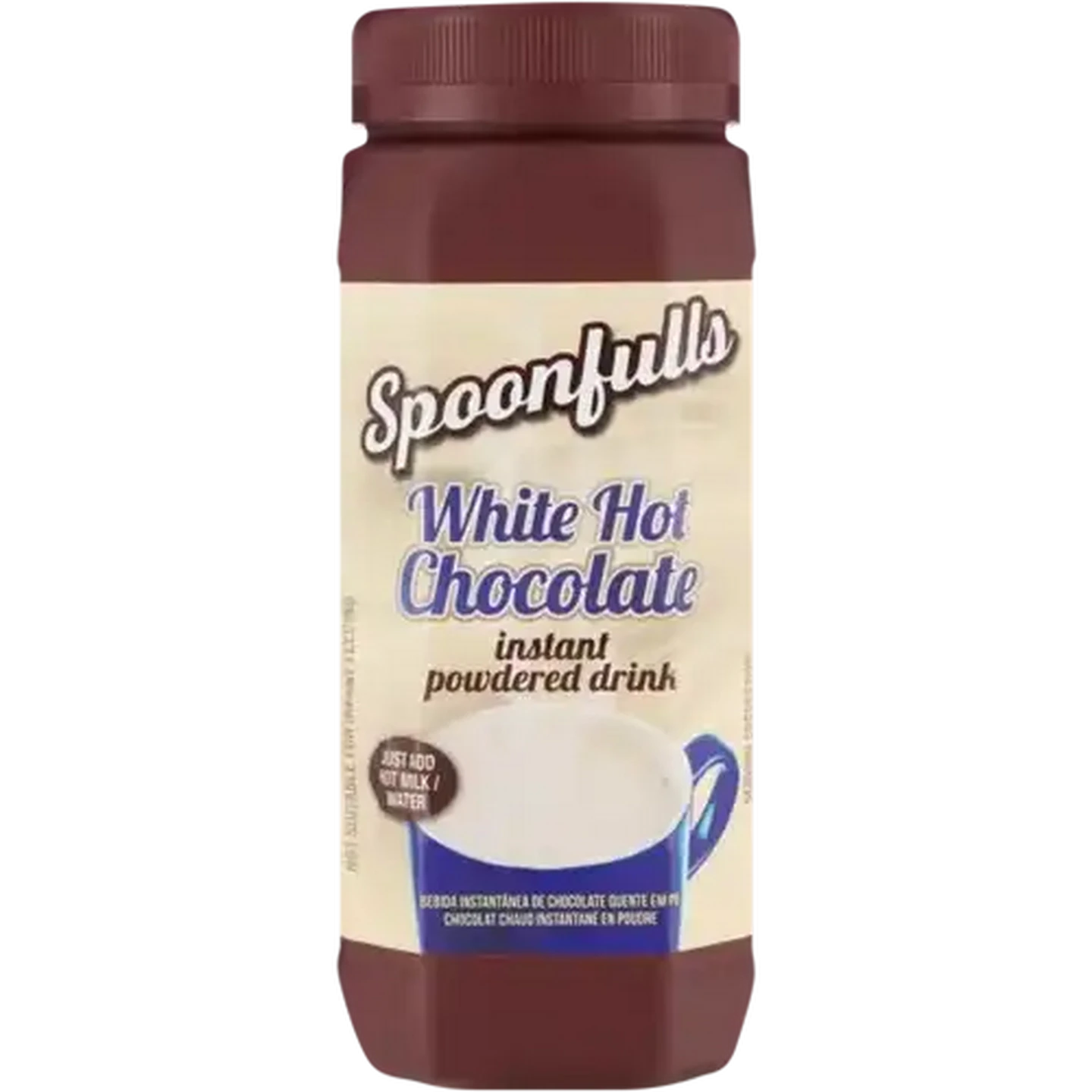 Image of Spoonfulls White Hot Chocolate Instant Powdered Drink 500g