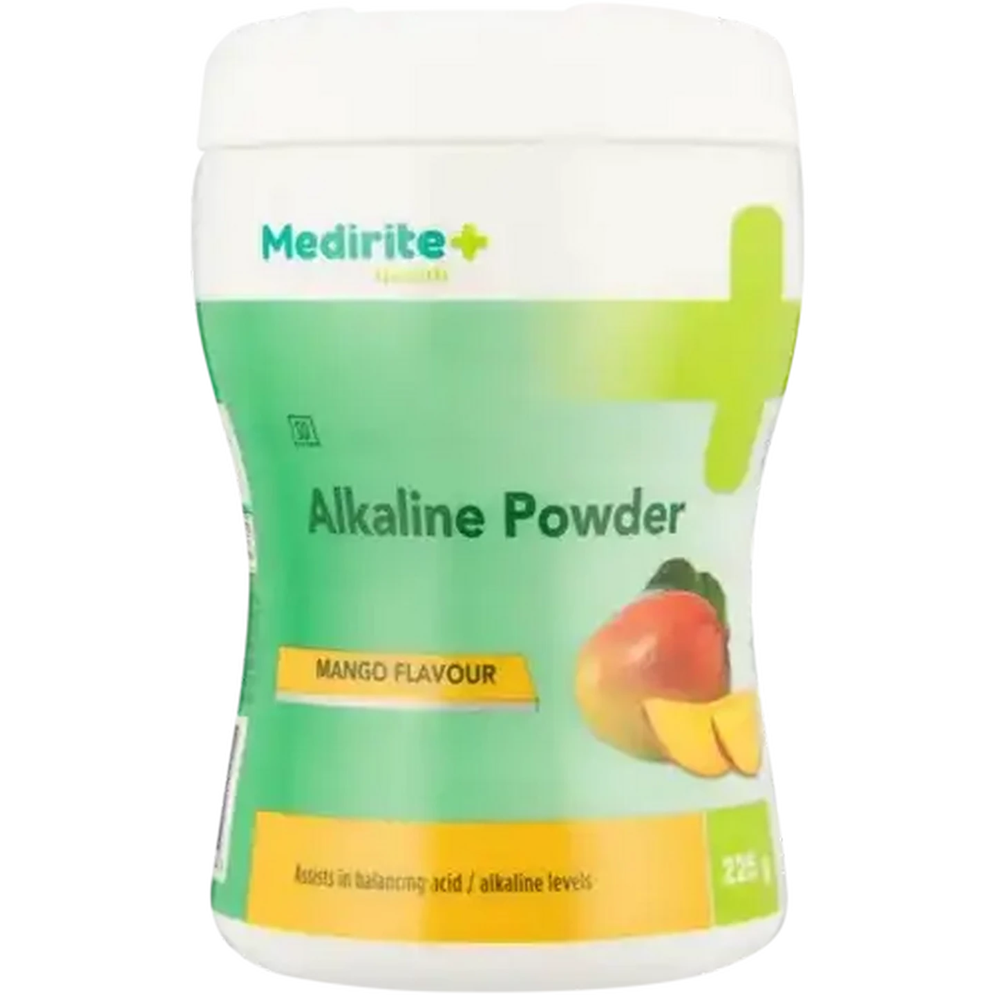 Image of Medirite Mango Flavoured Alkaline Powder 225g