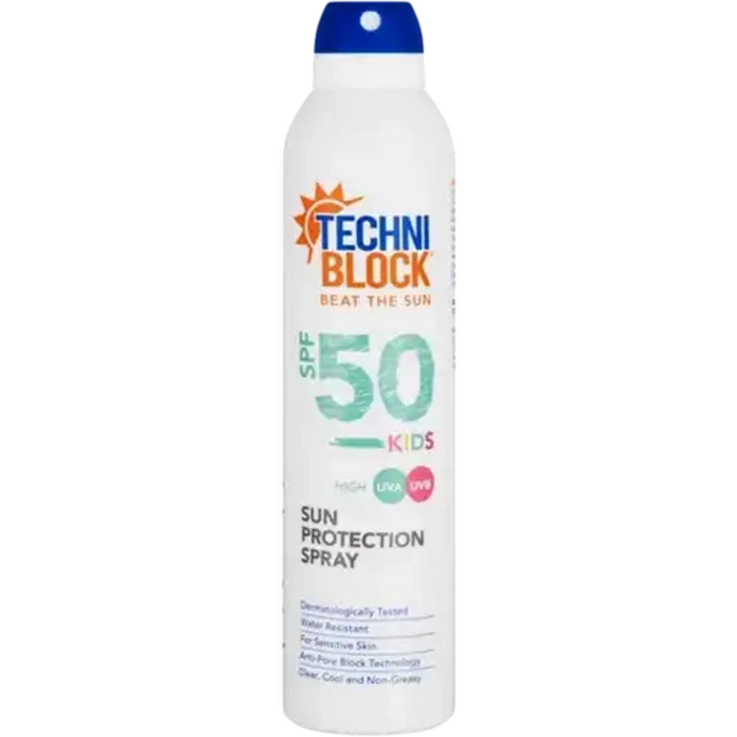 Image of Techniblock SPF50 Kids Sun Protection Spray 300ml