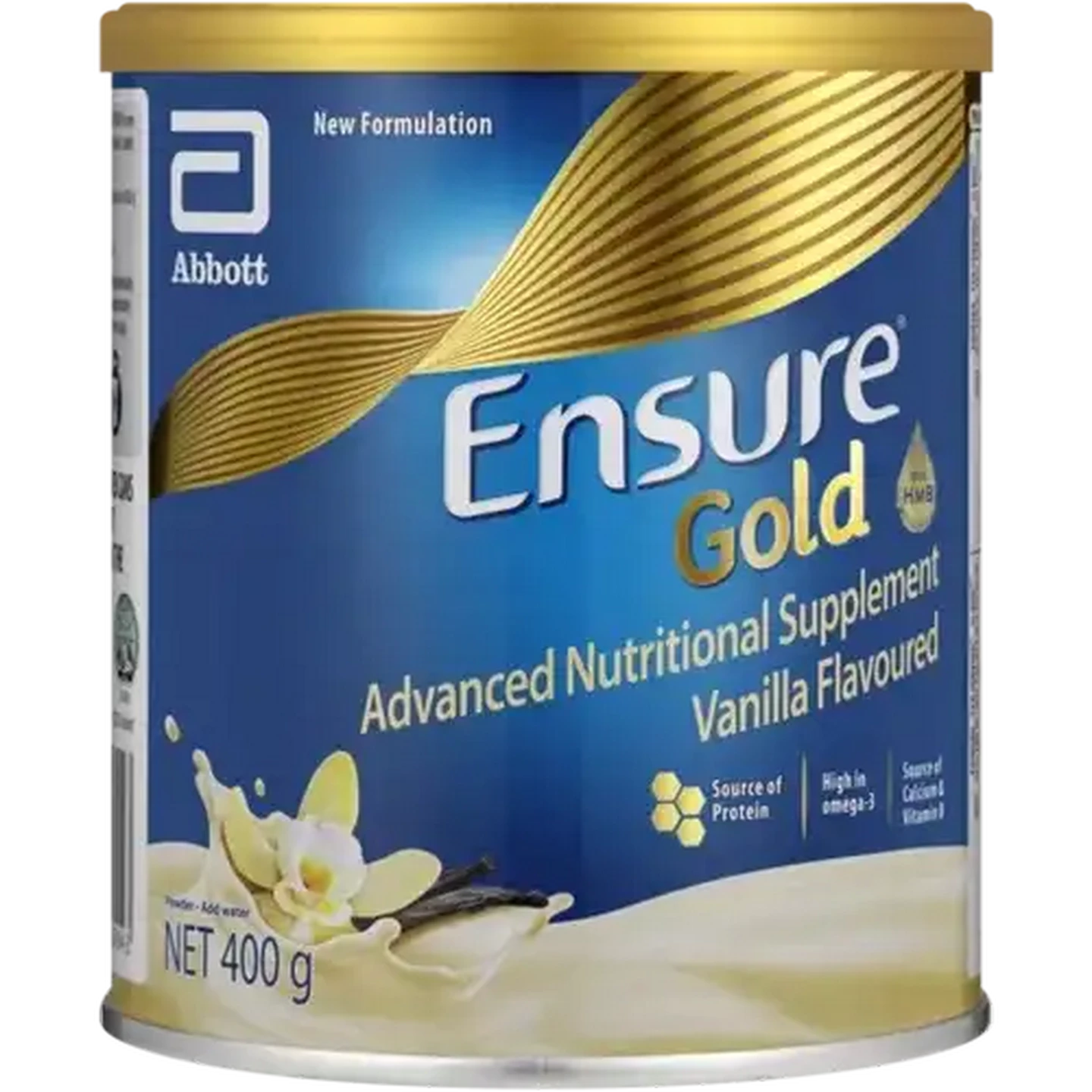 Image of Ensure Gold Vanilla Flavoured Advanced Nutritional Supplement 400g