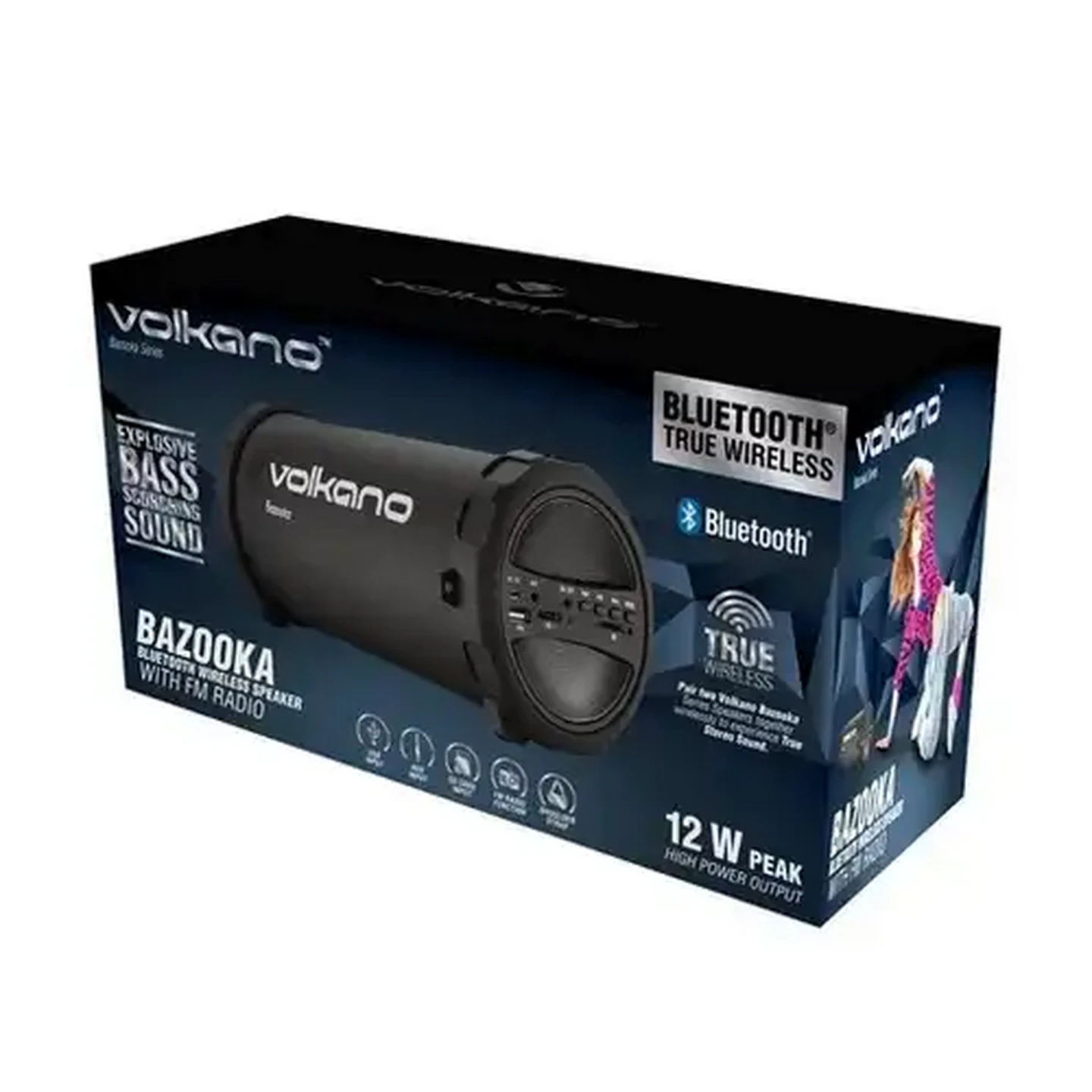 Image of Volkano Bazooka Series Bluetooth Speaker