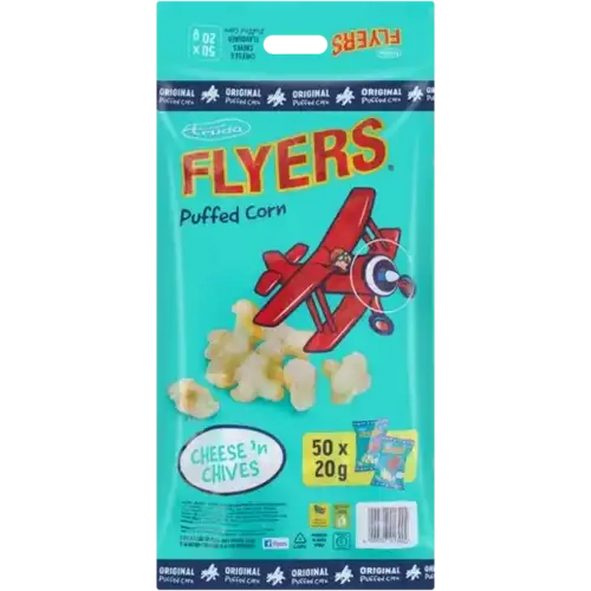 Checkers Sixty60 | Truda Flyers Cheese 'n Chives Flavoured Puffed