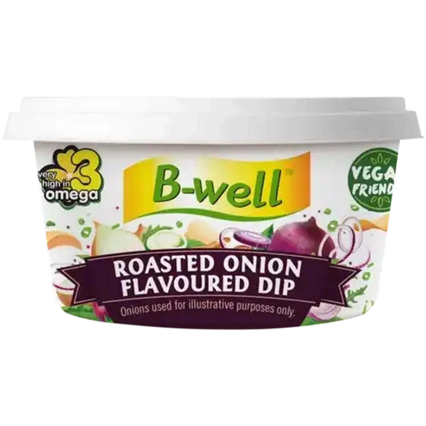 Image of B-well Roasted Onion Flavoured Dip Tub 125g