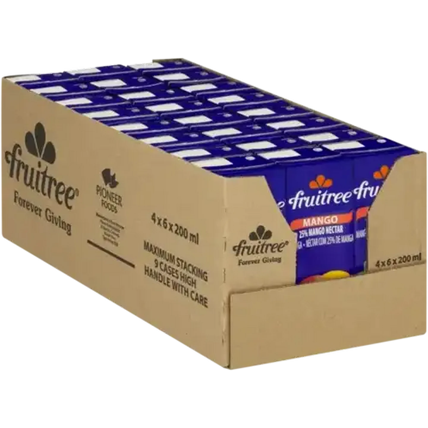 FRUiTS 25冊セット Checkers Sixty60 | Fruitree 25% Mango Nectar 24 x 200ml