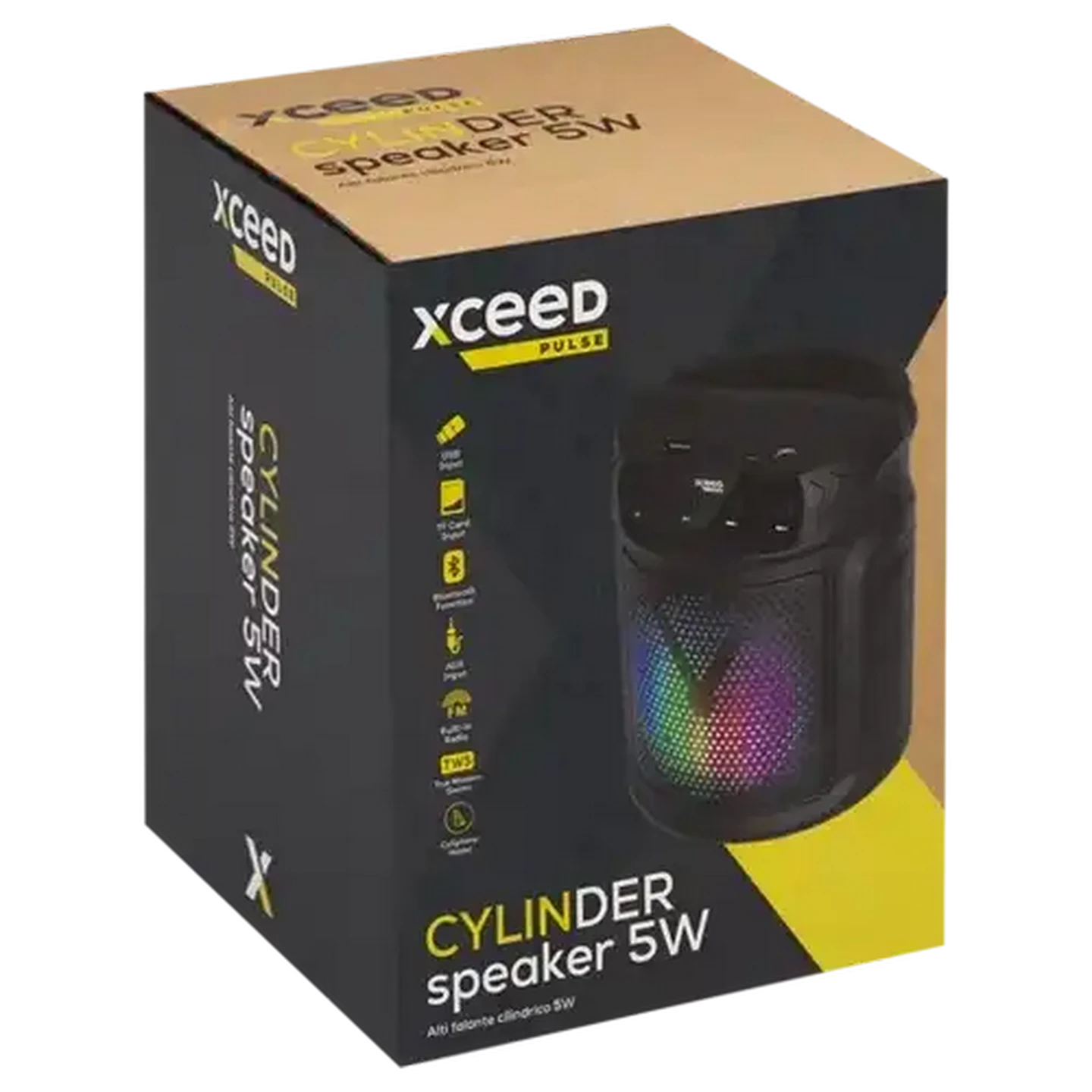 Image of Xceed Pulse Cylinder Speaker 5W