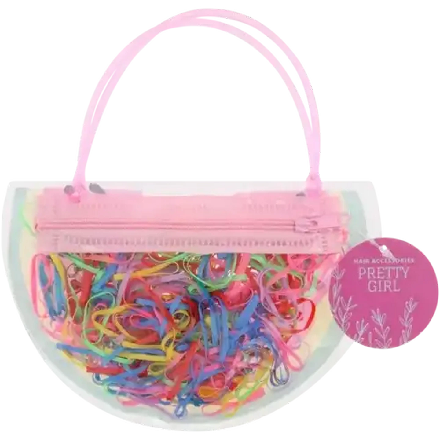 Image of Pretty Girl Elastics In Watermelon Bag Gift Set