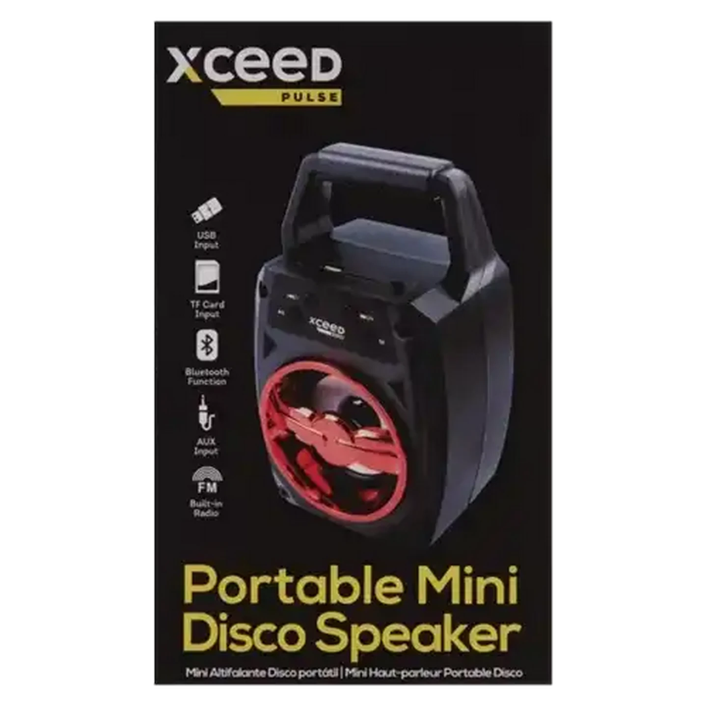 Image of Xceed Pulse Mini Portable Disco Speaker 5W