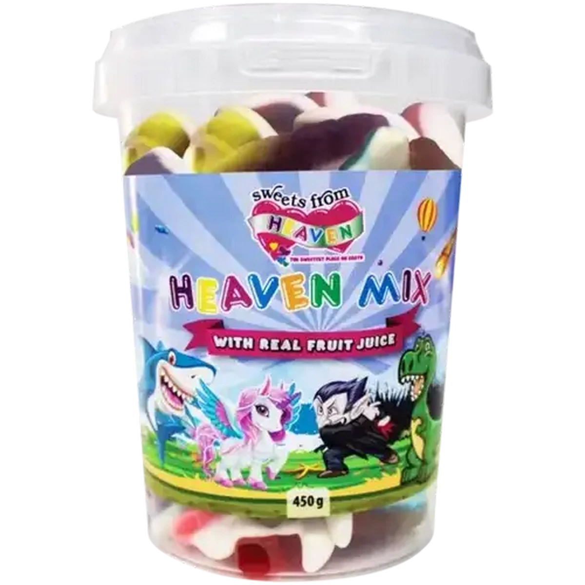 heaven出品　5枚 Checkers Sixty60 | Sweets From Heaven Heaven Mix Sweets Tub 450g