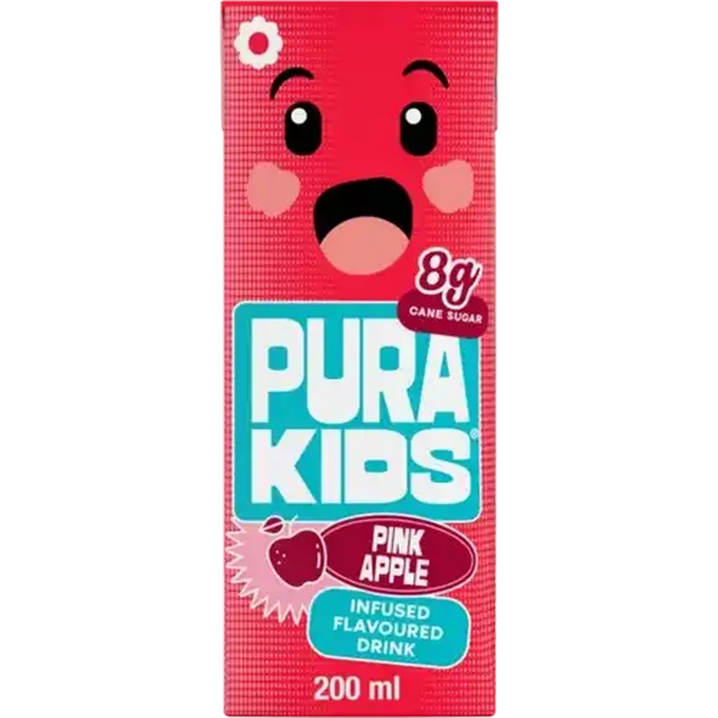 Image of PURA Kids Pink Apple Flavoured Infused Drink 200ml