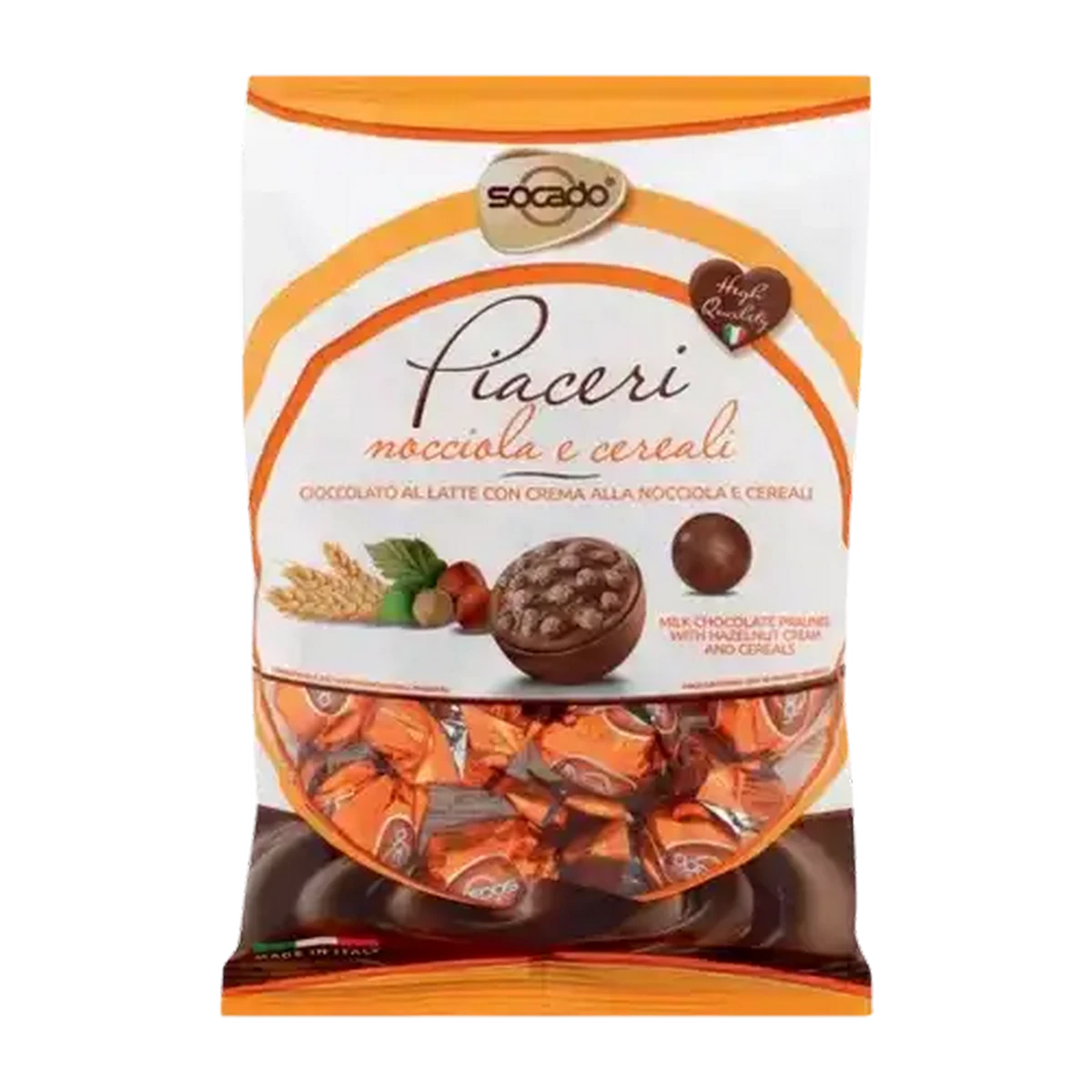 Checkers Sixty60 | Socado Hazelnut Cream & Cereal Chocolate