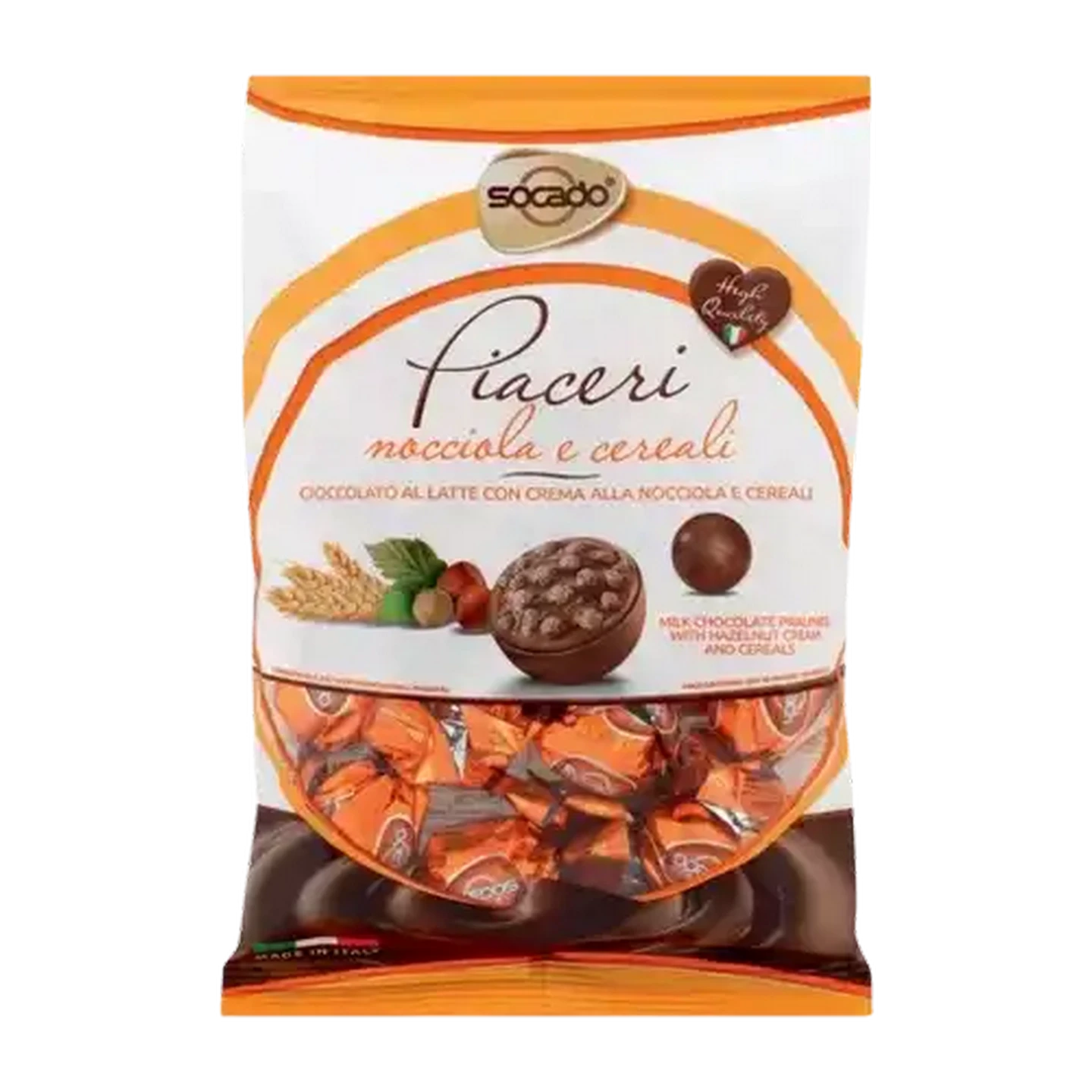 Checkers Sixty60 | Socado Hazelnut Cream & Cereal Chocolate