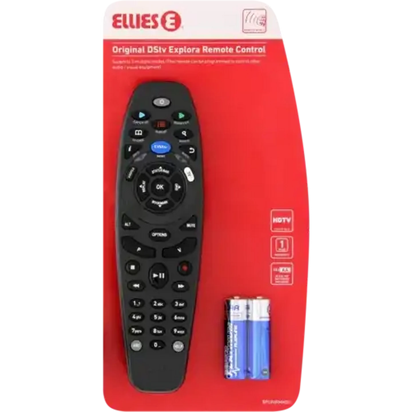 Image of ELLIES BPUNIRMHDX A6 Original DStv Explora Remote Control
