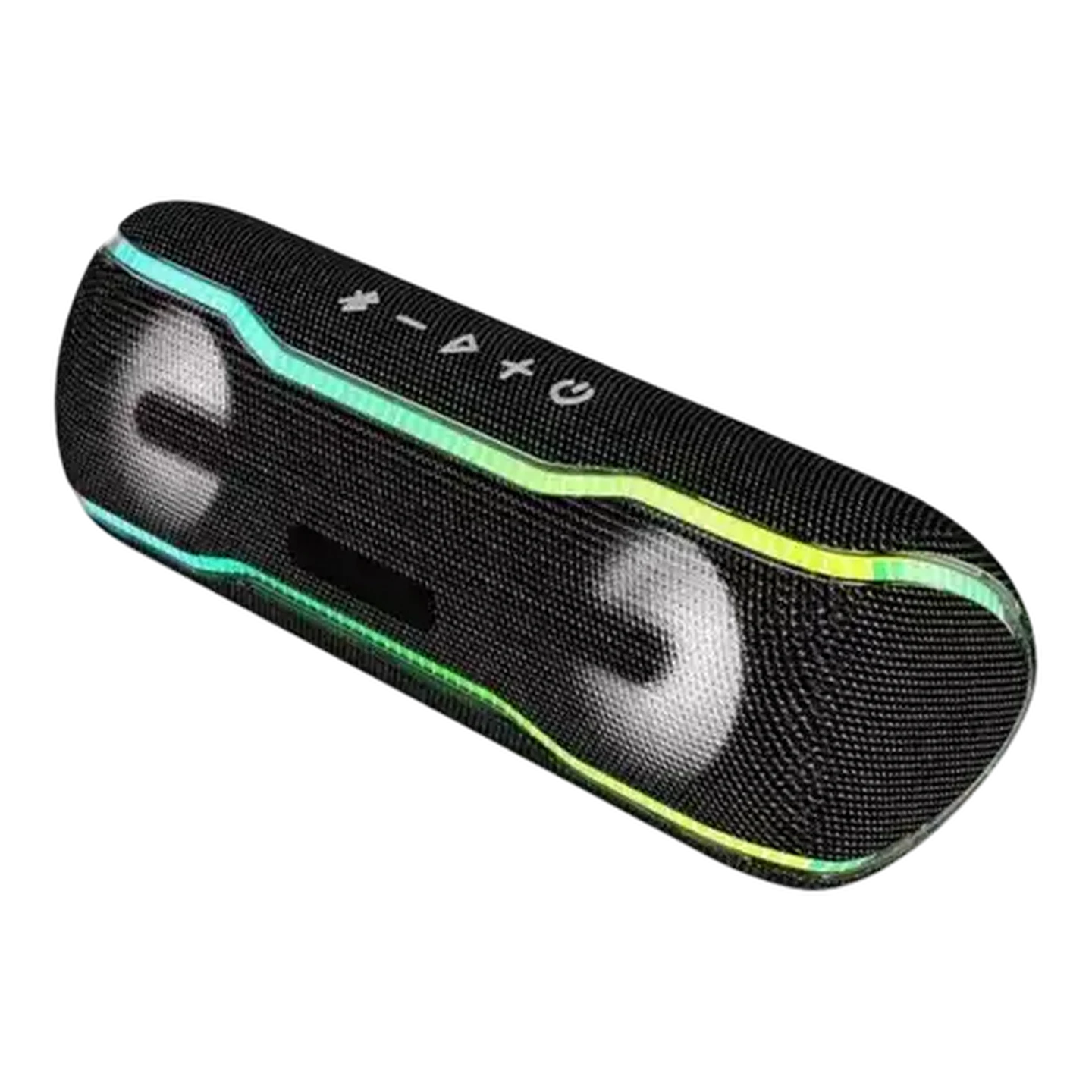 Image of AIWA Black Drum & Light RGB Bluetooth Speaker 10W