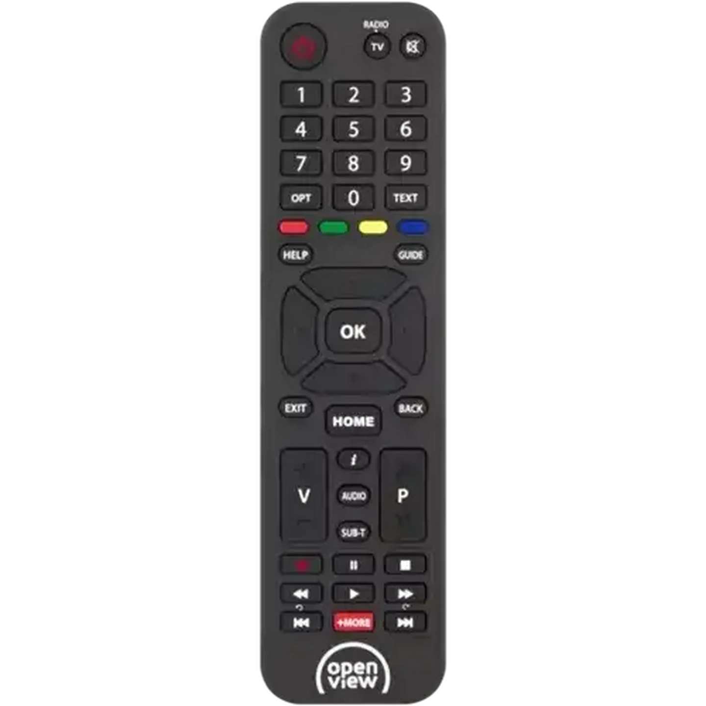 Checkers Sixty60 | Openview Black Replacement Remote Control