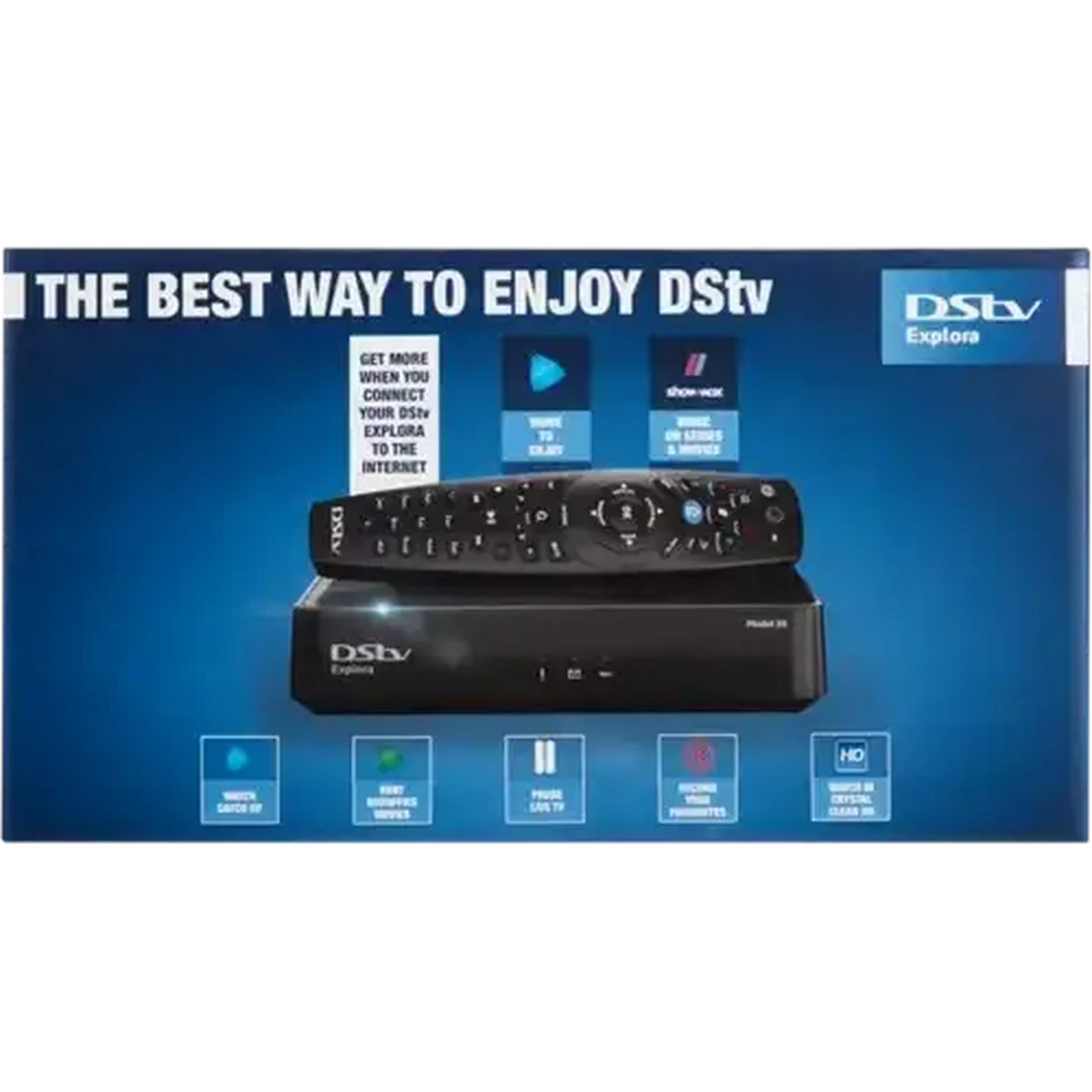 Image of DStv Explora 3B Black Digital Decoder