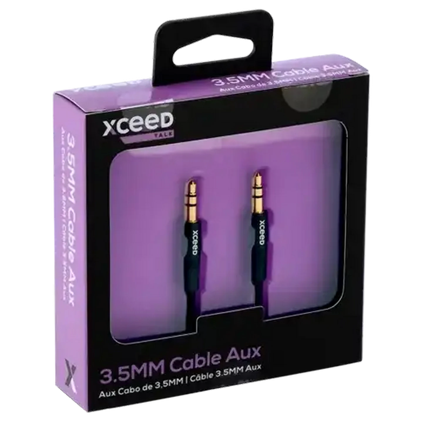 Image of Xceed Talk Black AUX Cable 1m
