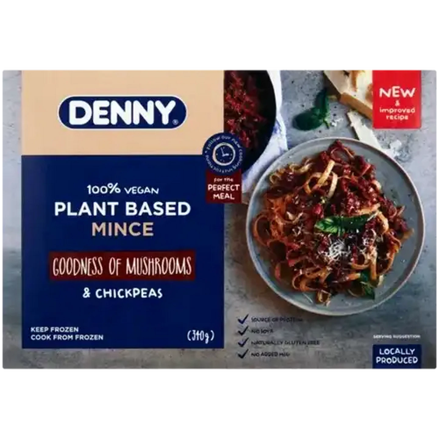 Image of DENNY Frozen Plant Based Mince 340g