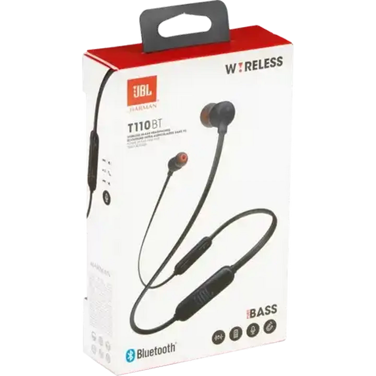 Image of JBL T110BT Black Earphones