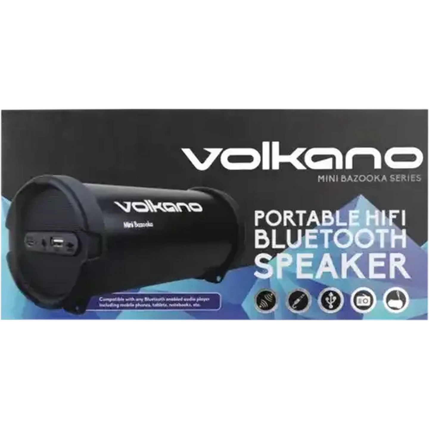 Image of Volkano Mini Bazooka Series Bluetooth Speaker