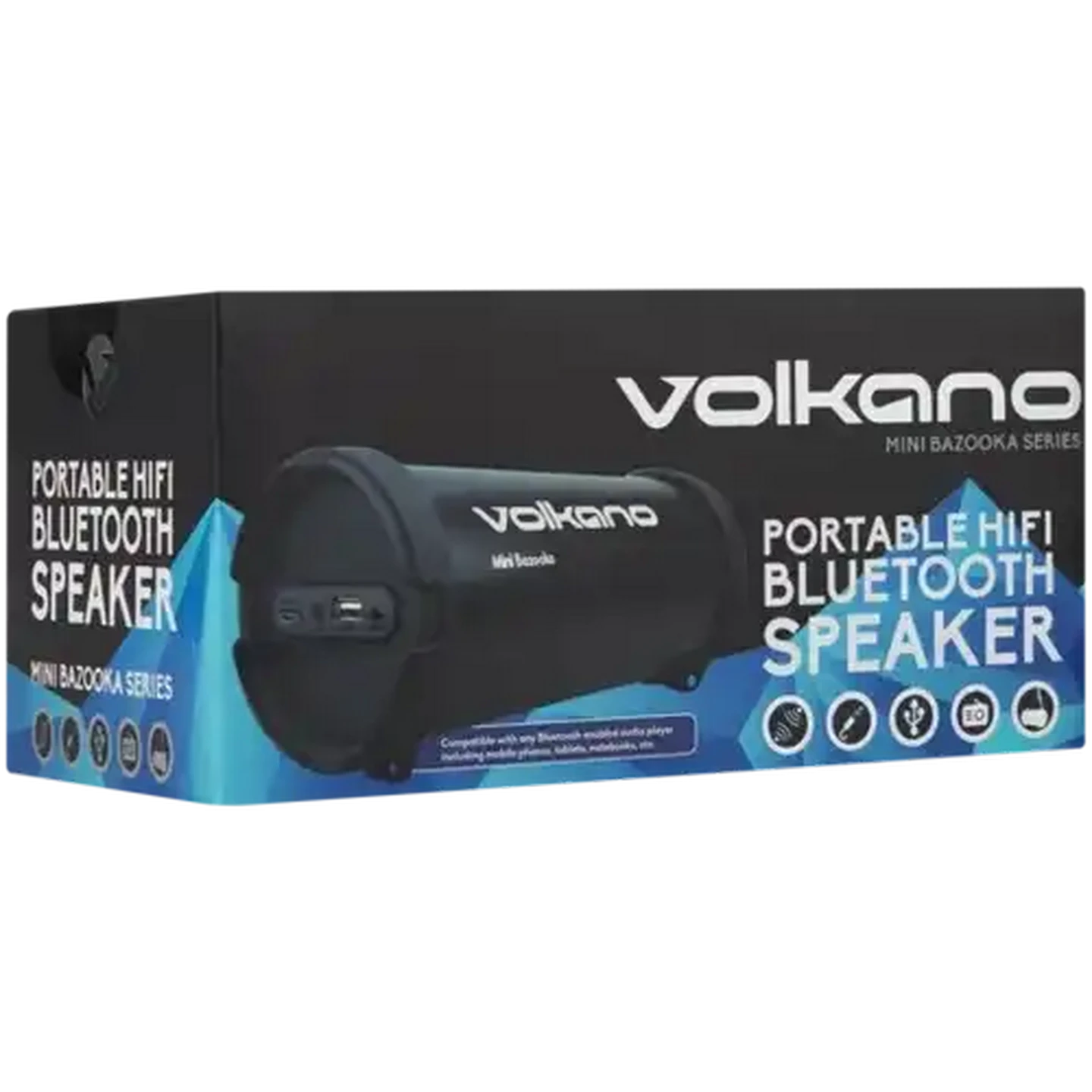 Image of Volkano Mini Bazooka Series Bluetooth Speaker