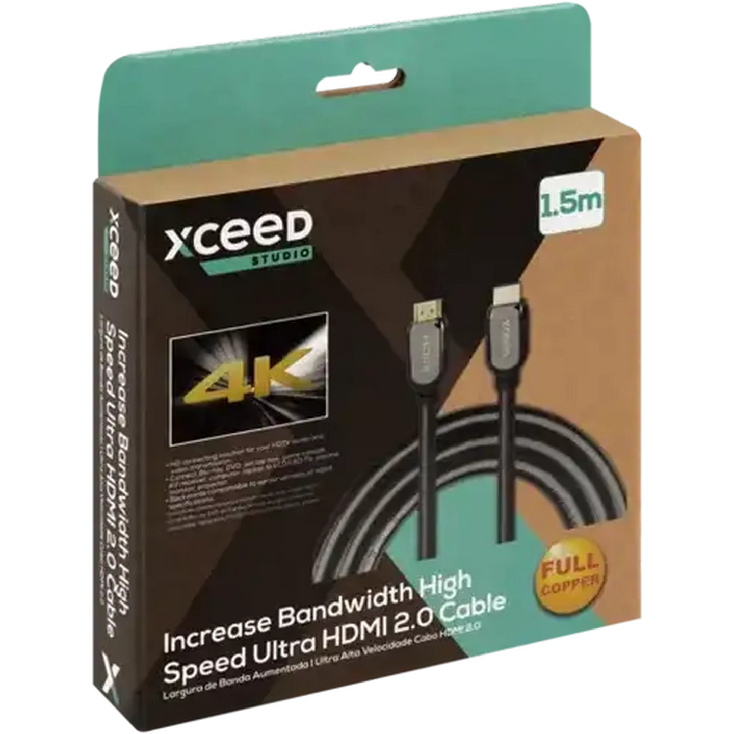 Image of Xceed Studio Ultra-High Speed 1.5m HDMI 2.0 Cable